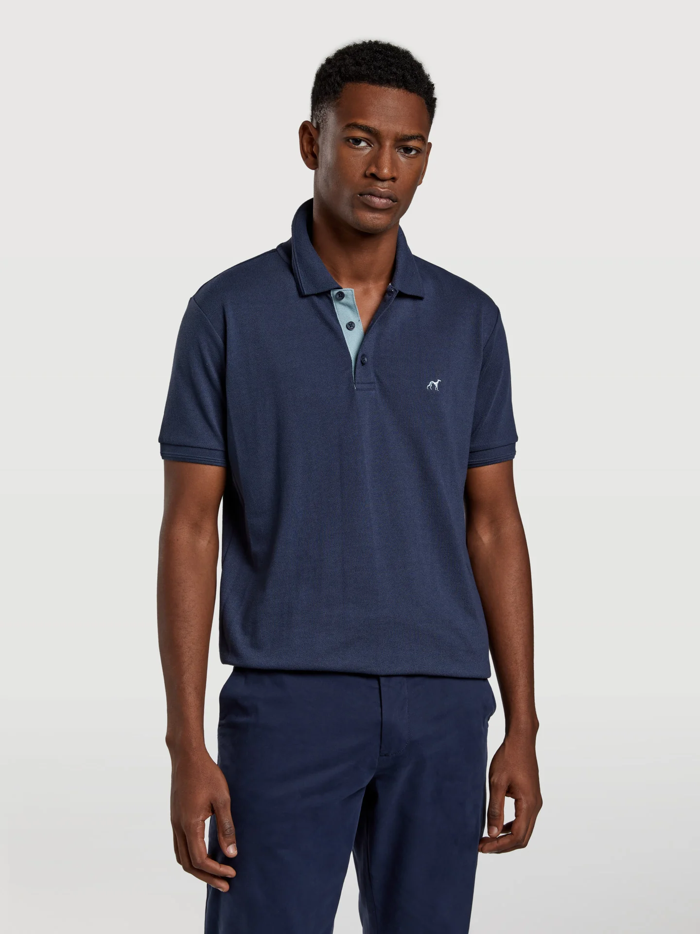 89 edition slim fit basic piqué polo shirt - Image 4
