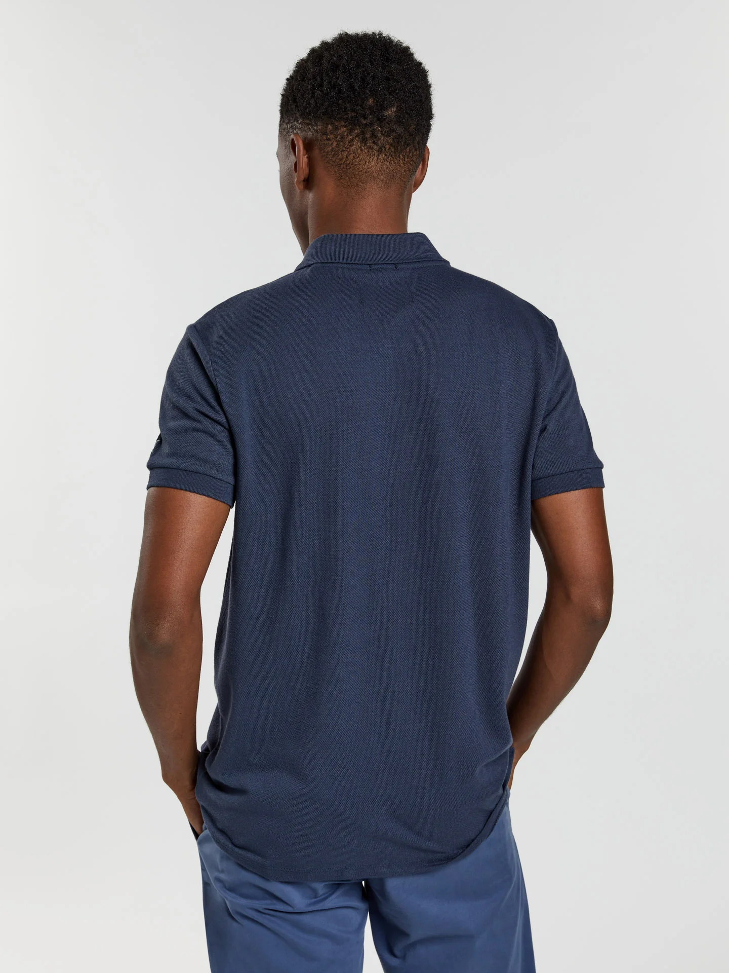 89 edition slim fit branding piqué polo shirt - Image 2