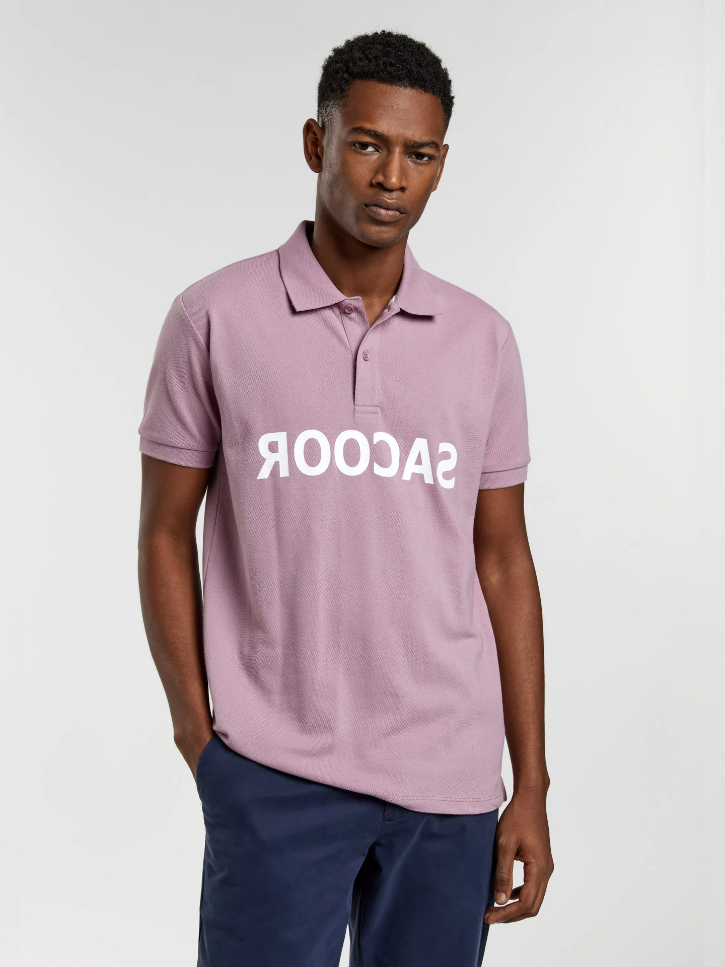 89 edition slim fit branding piqué polo shirt - Image 5