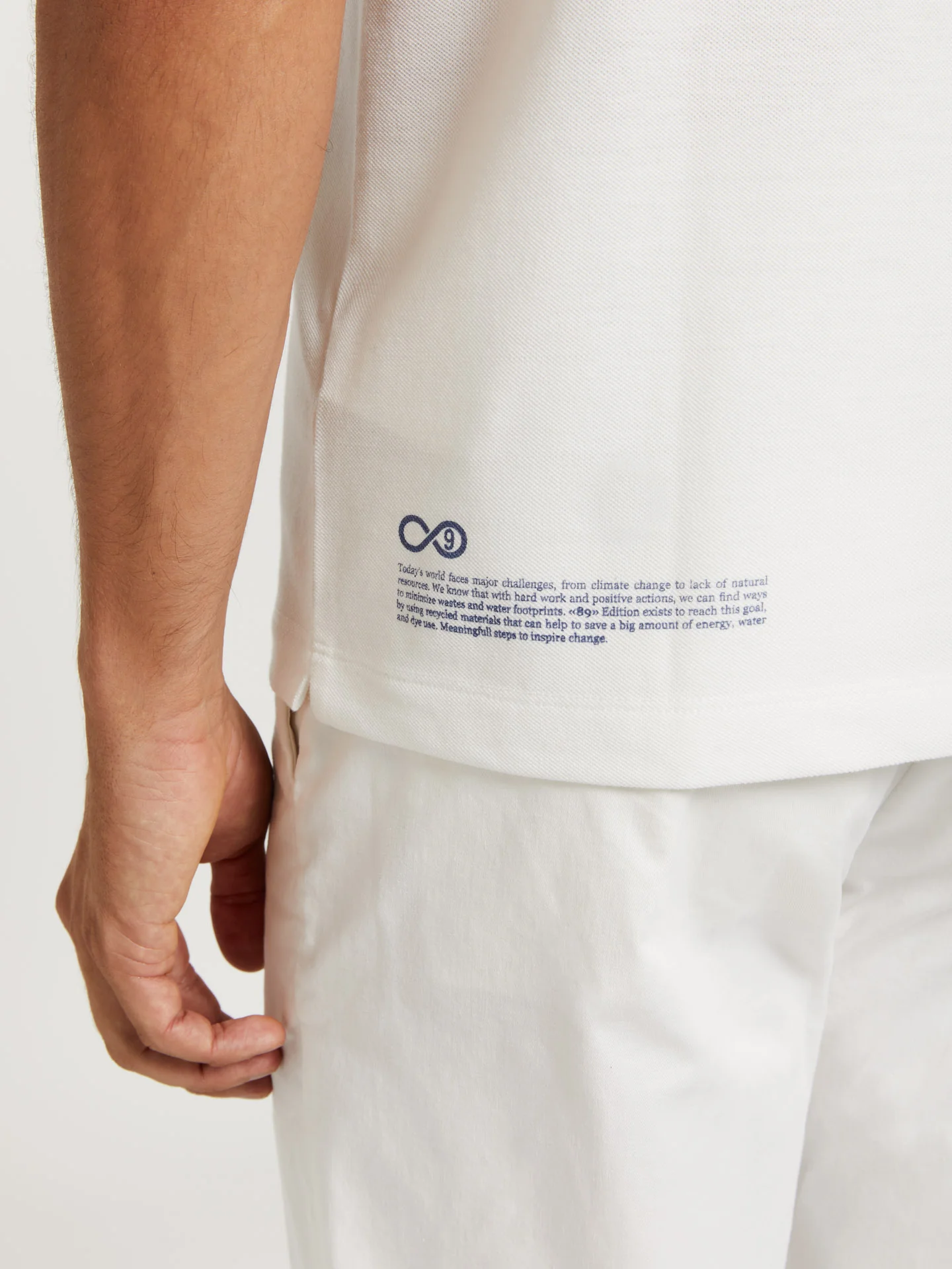 89 edition slim fit branding piqué polo shirt - Image 10