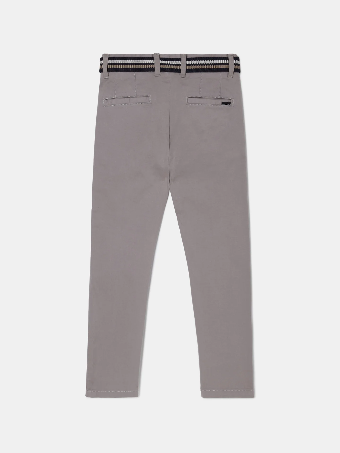Basic Chino Trousers with Belt - Image 10