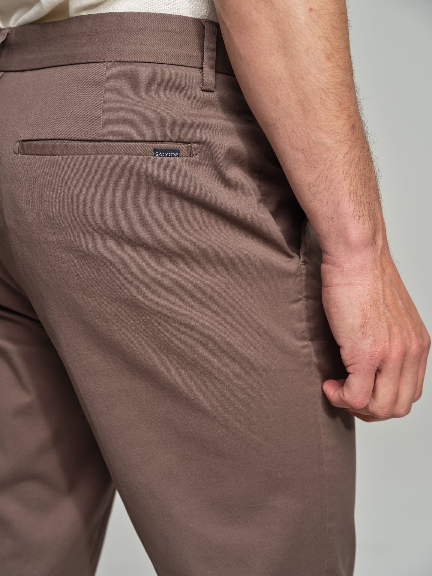Basic regular fit chino trousers - Image 9
