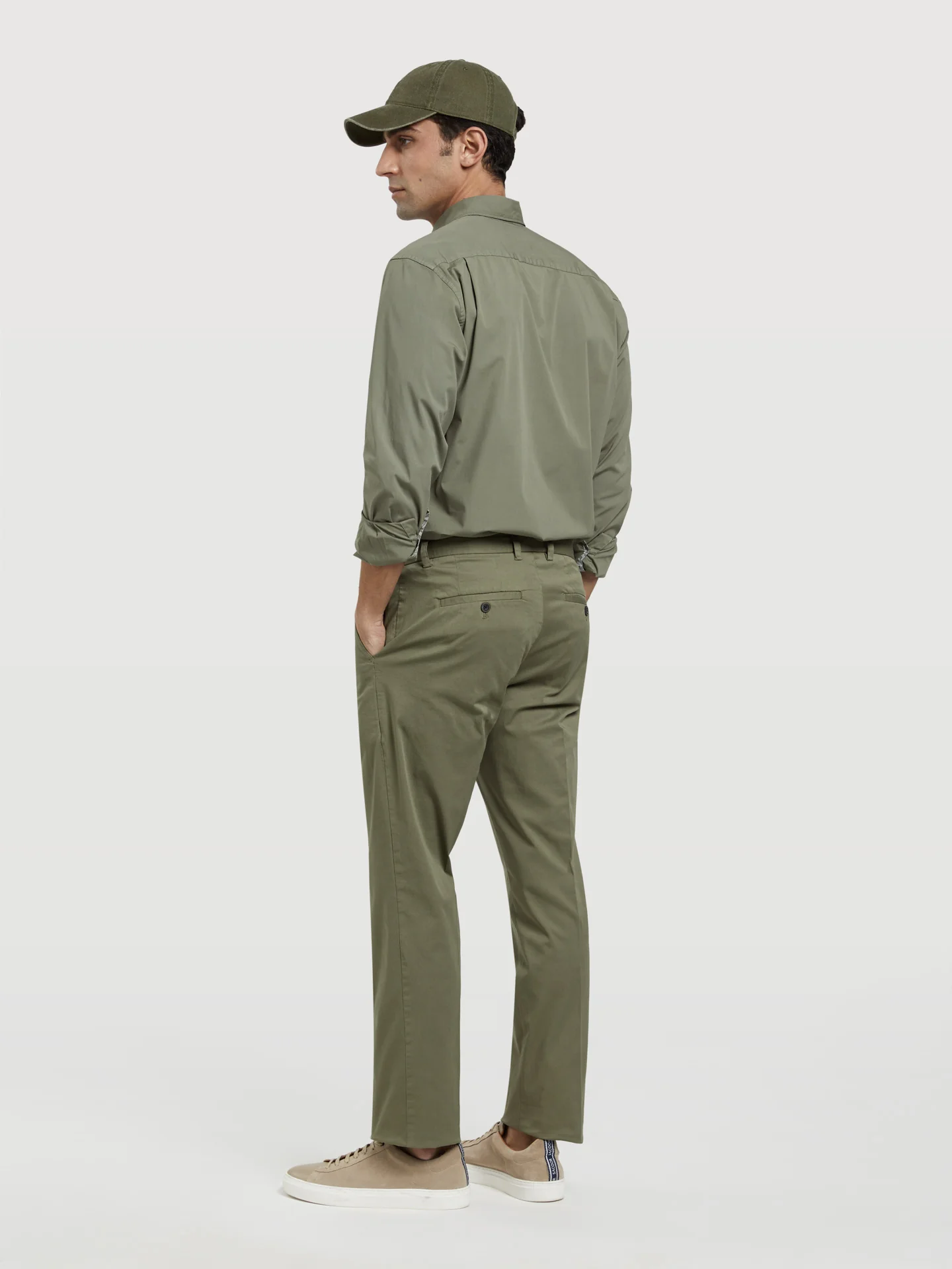 Basic Respekt Cotton slim fit Chino Trouser - Image 5
