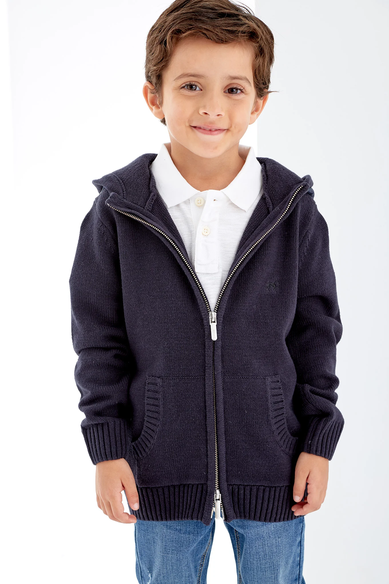 Boys' Knitwear Jacket - Image 3