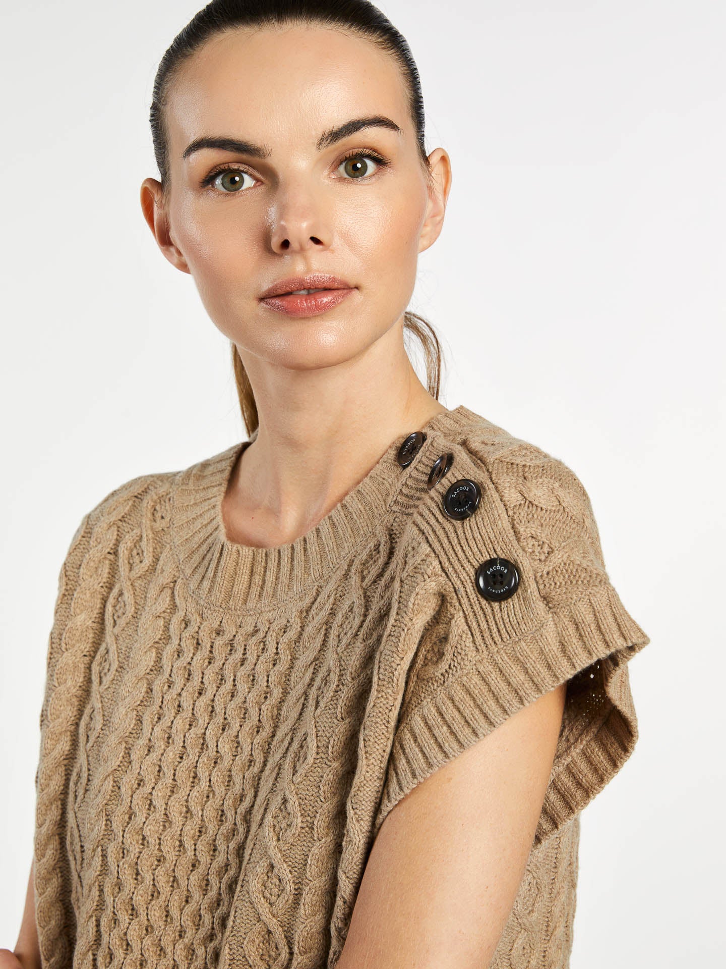 Cable Knit Vest - Image 3