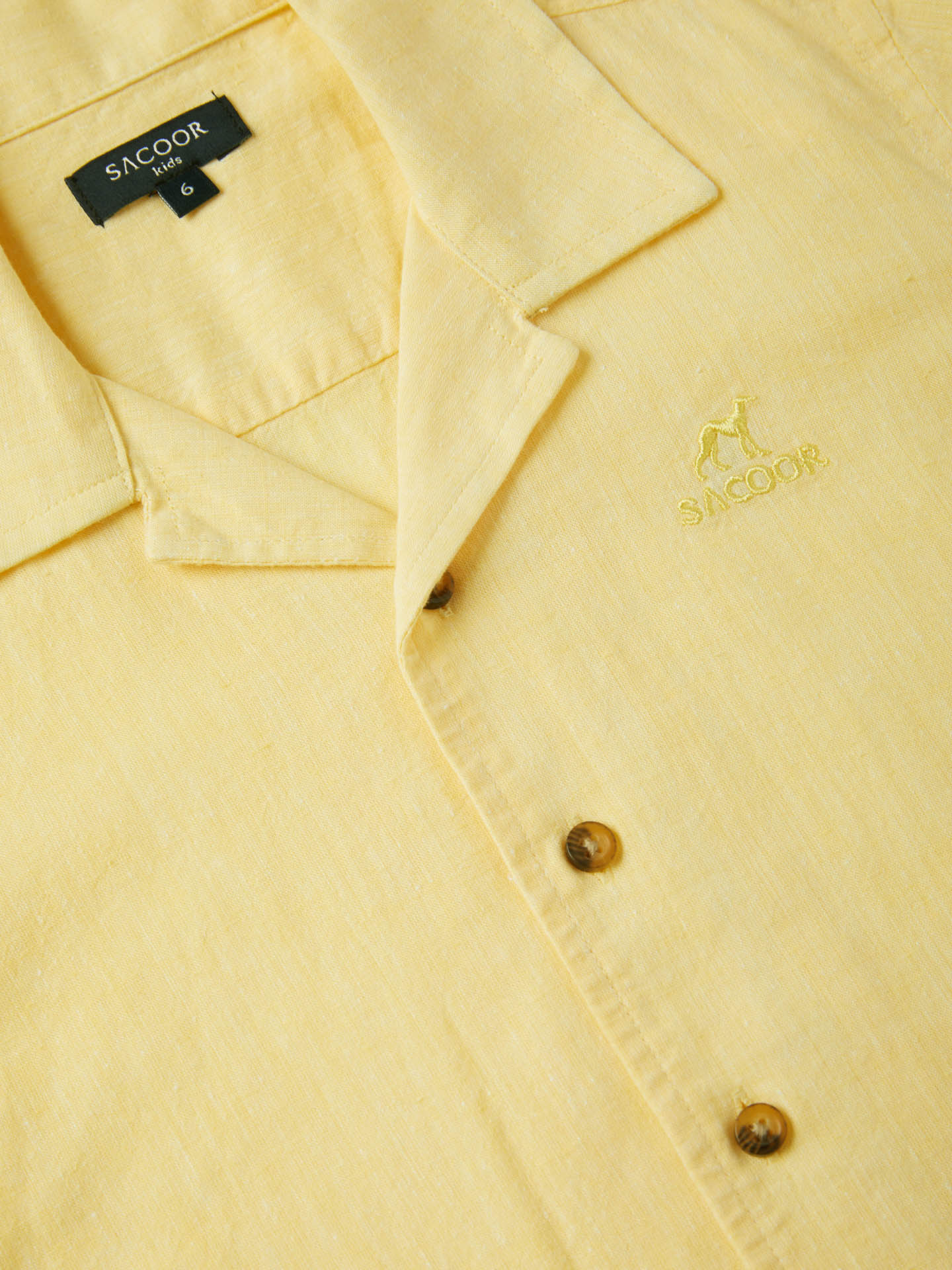Casual Linen Cuban Collar Shirt - Image 3