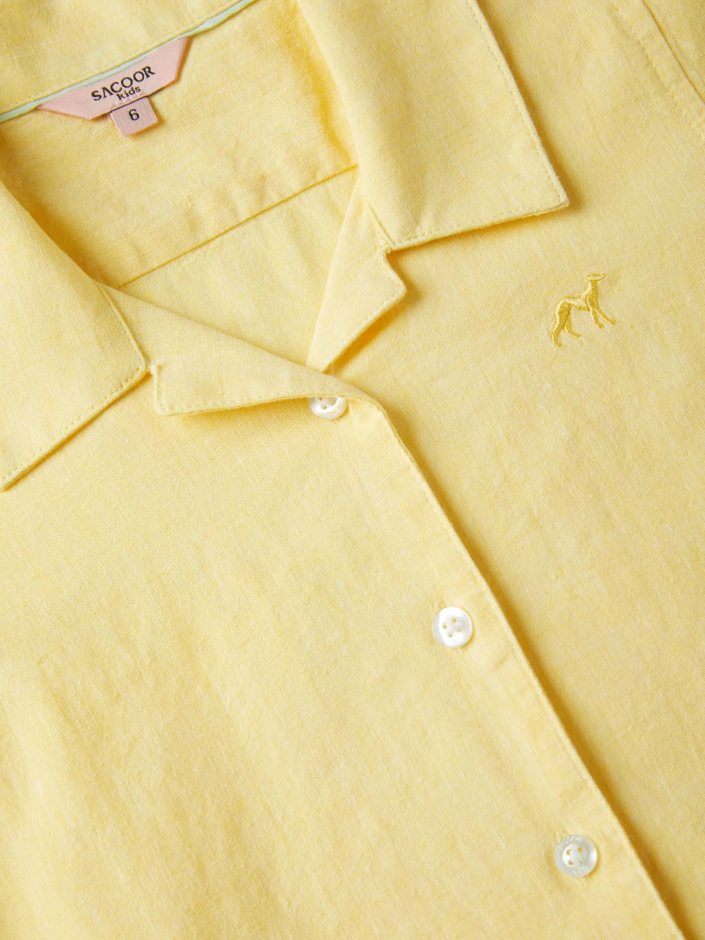 Casual Linen Shirt Dress - Image 3