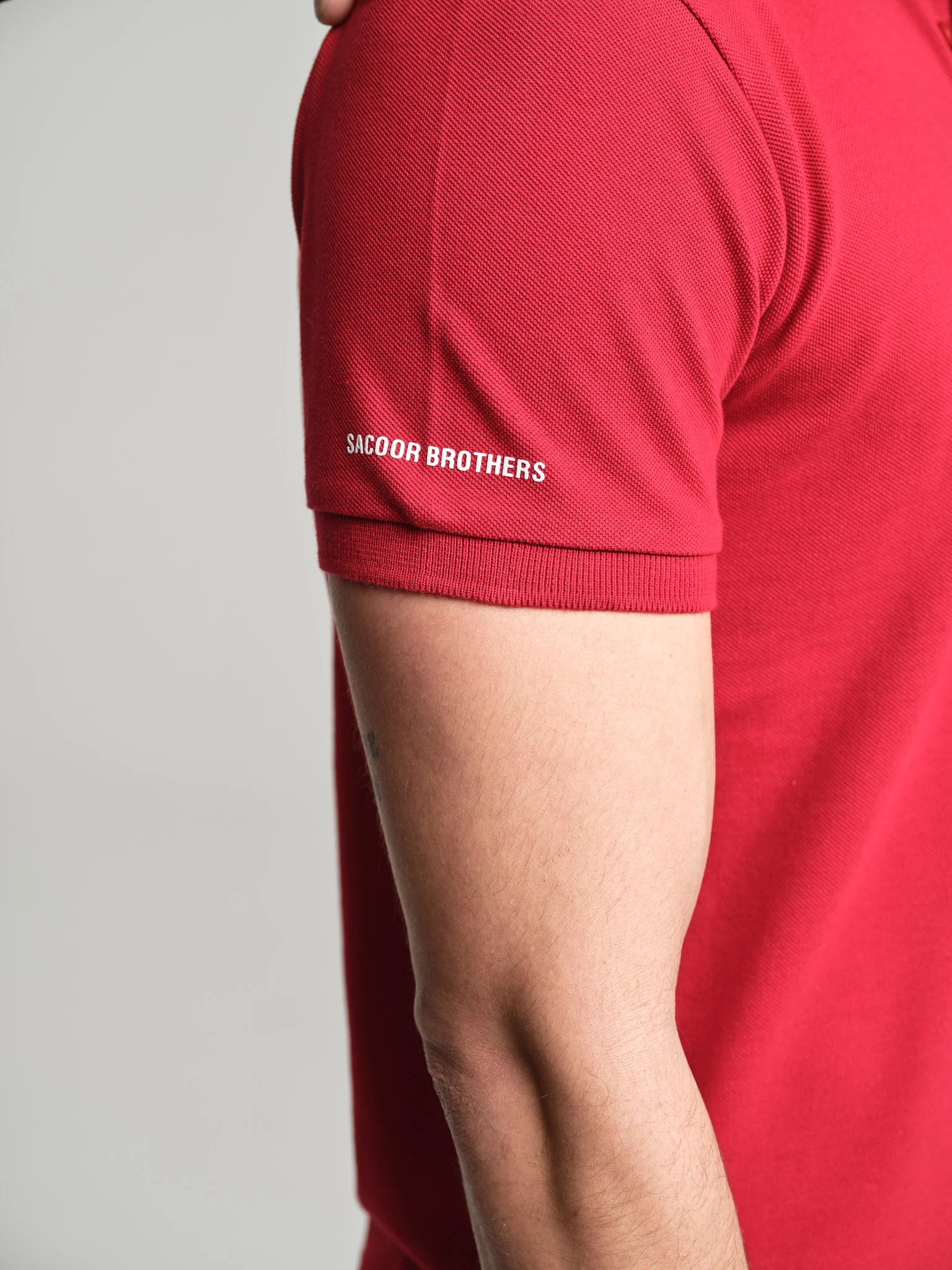 Casual piquet polo shirt with multicolored logo - Image 23