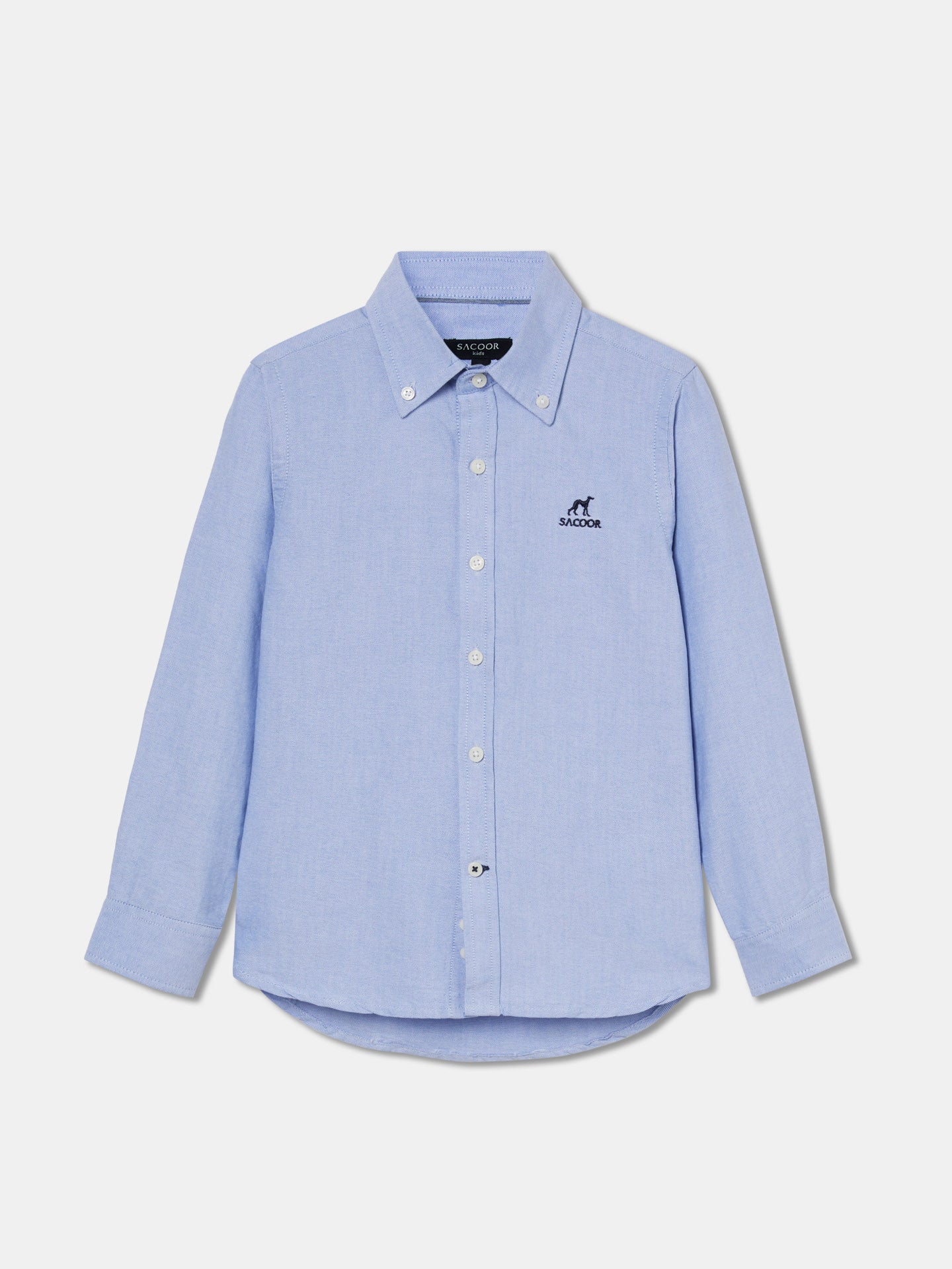 Casual Plain Color Oxford Shirt