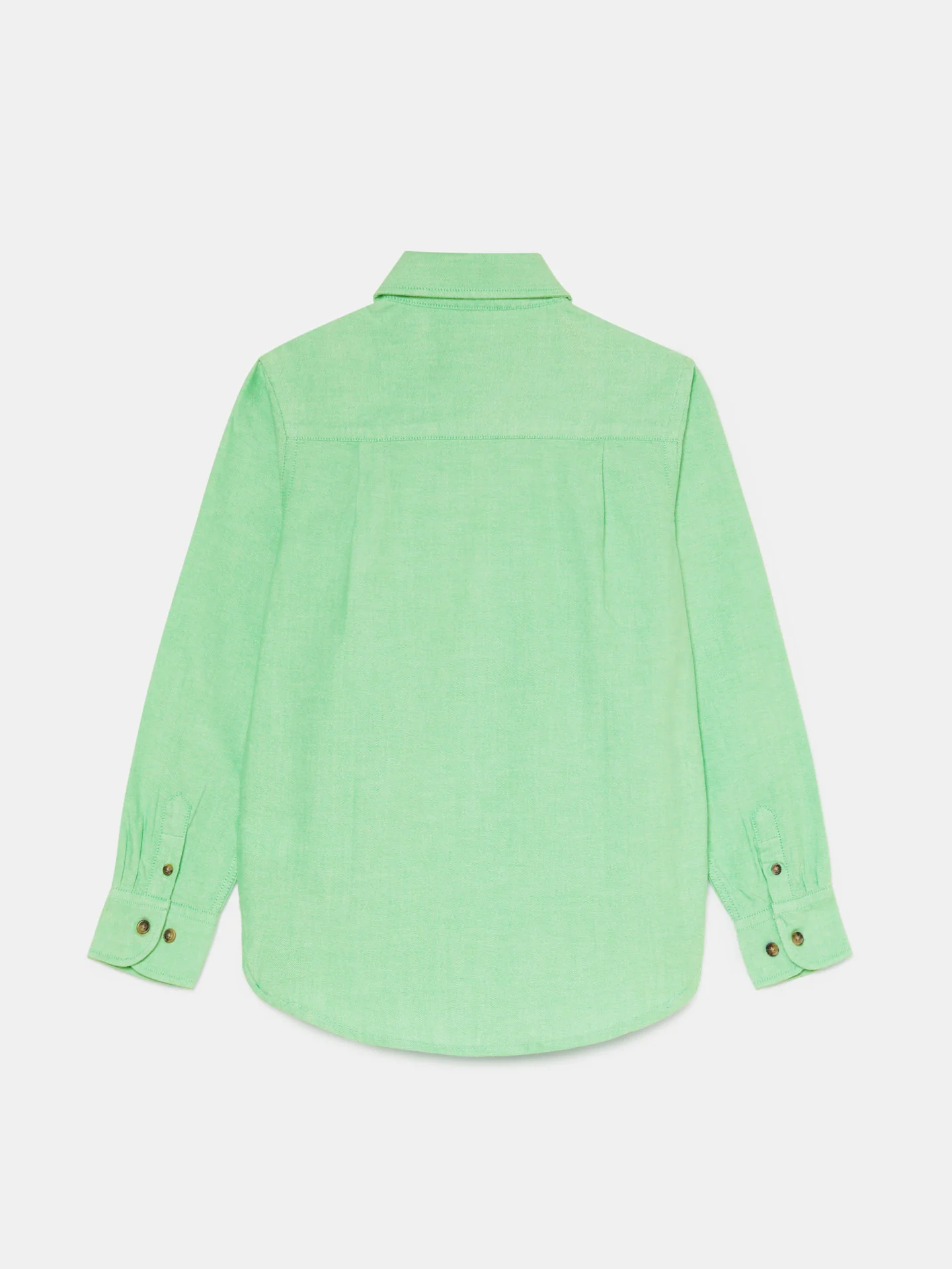 Casual Plain colour Oxford Shirt - Image 5