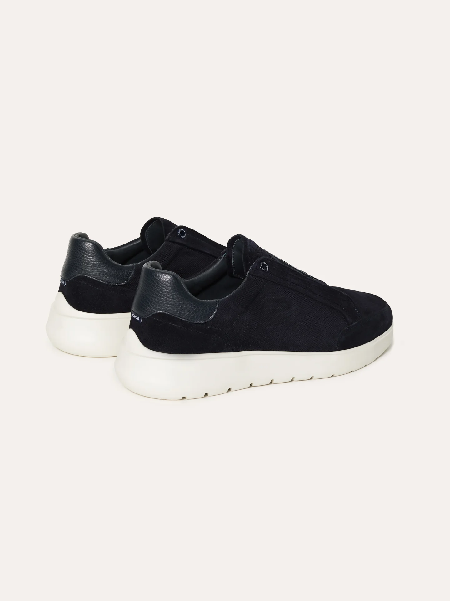 Casual Sneakers in Premium Suede with Elastic Fastening - Image 4