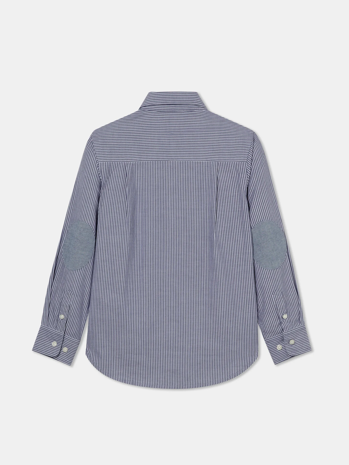 Casual Striped Oxford Shirt - Image 2