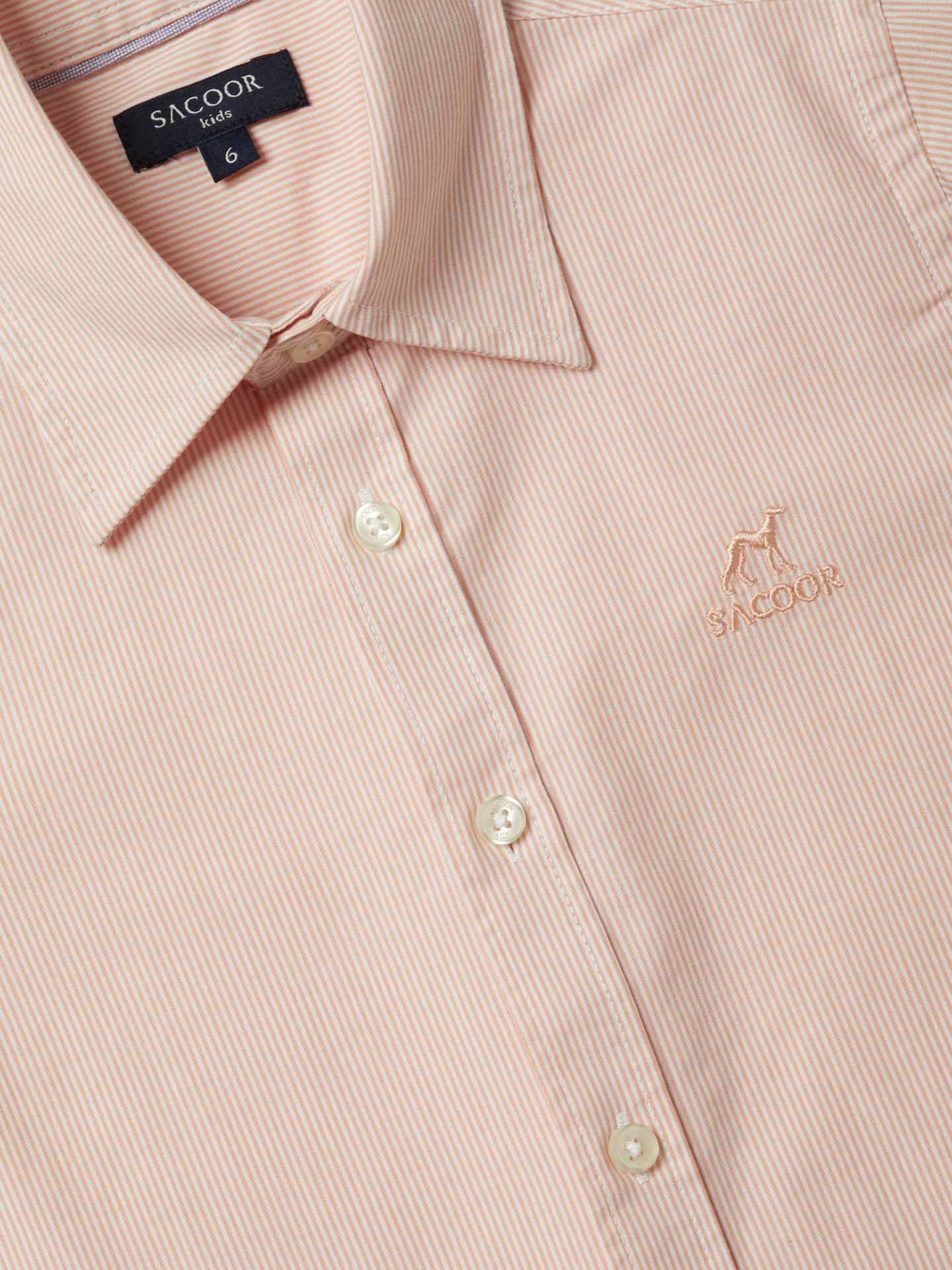 Casual Striped Oxford Shirt - Image 3