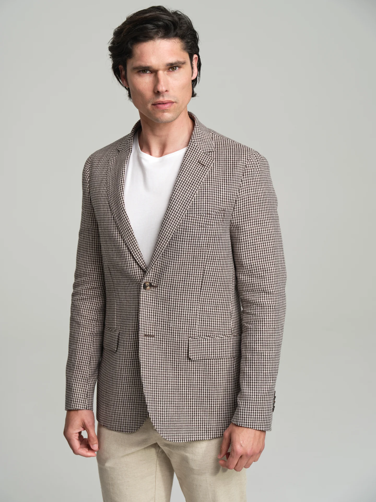 Checked blazer - Image 3