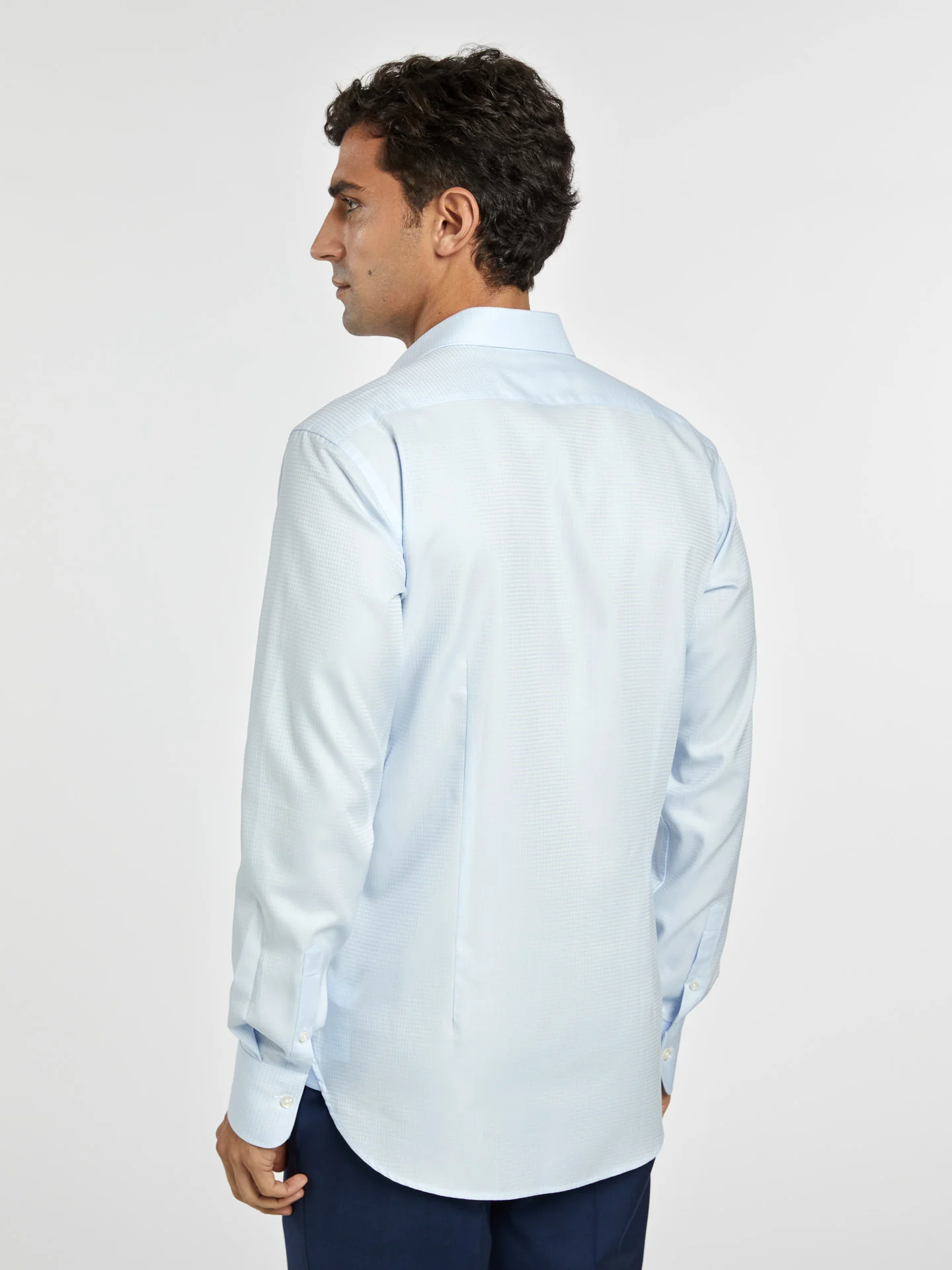 DUBLIN COLLAR SLIM FIT SINGLE CUFF - Image 3