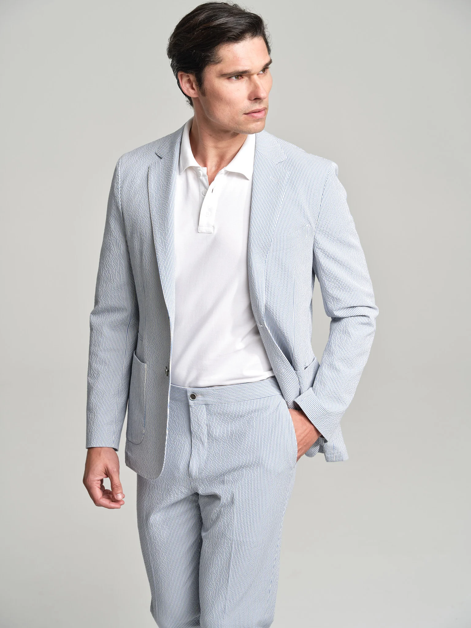 Evolution seersucker suit blazer - Image 2