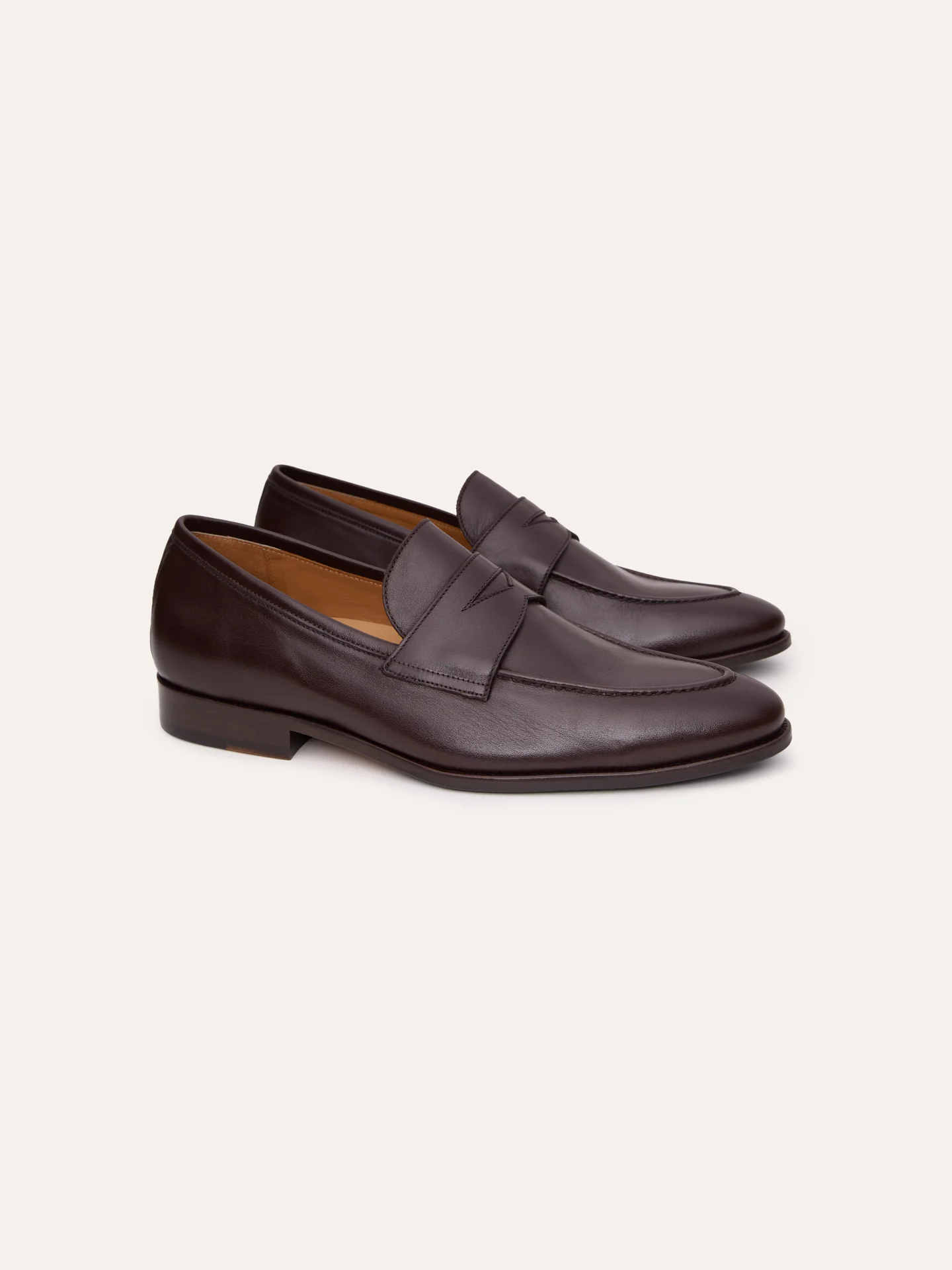 Formal Penny Loafers in Premium Leather