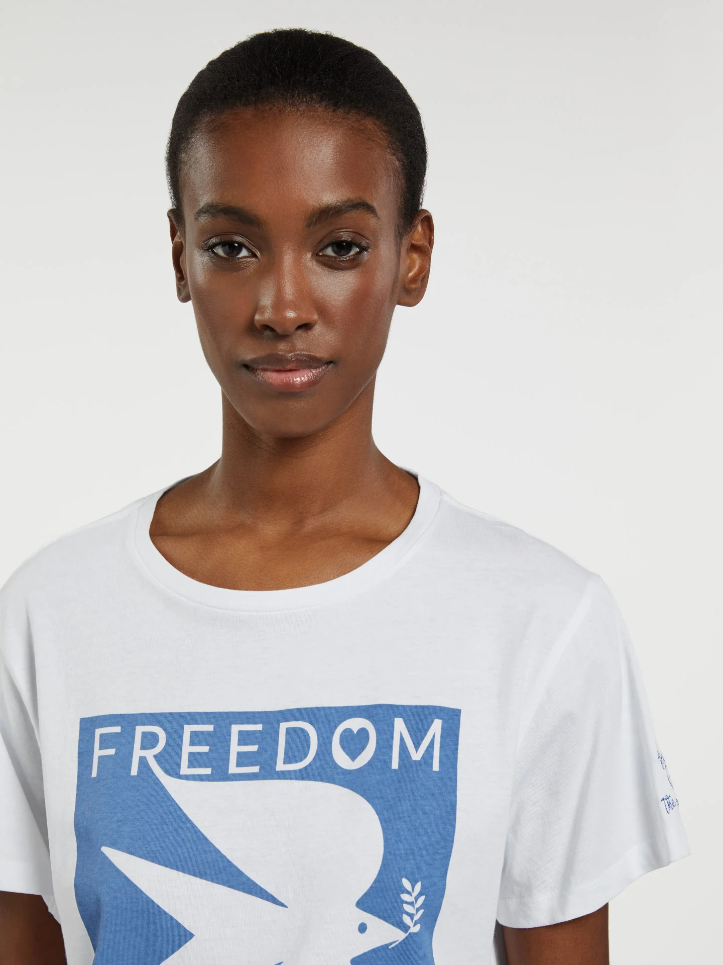 Freedom Print T-shirt - Image 5