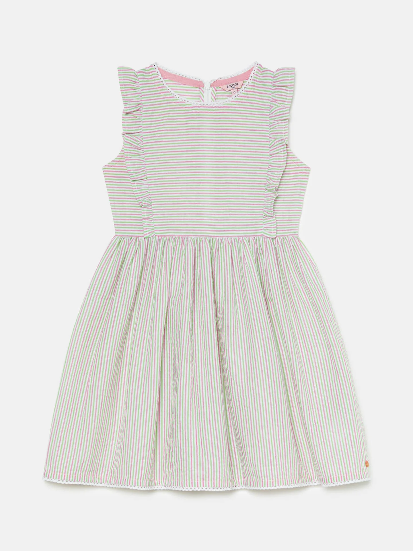Frills Striped Dress - Image 4