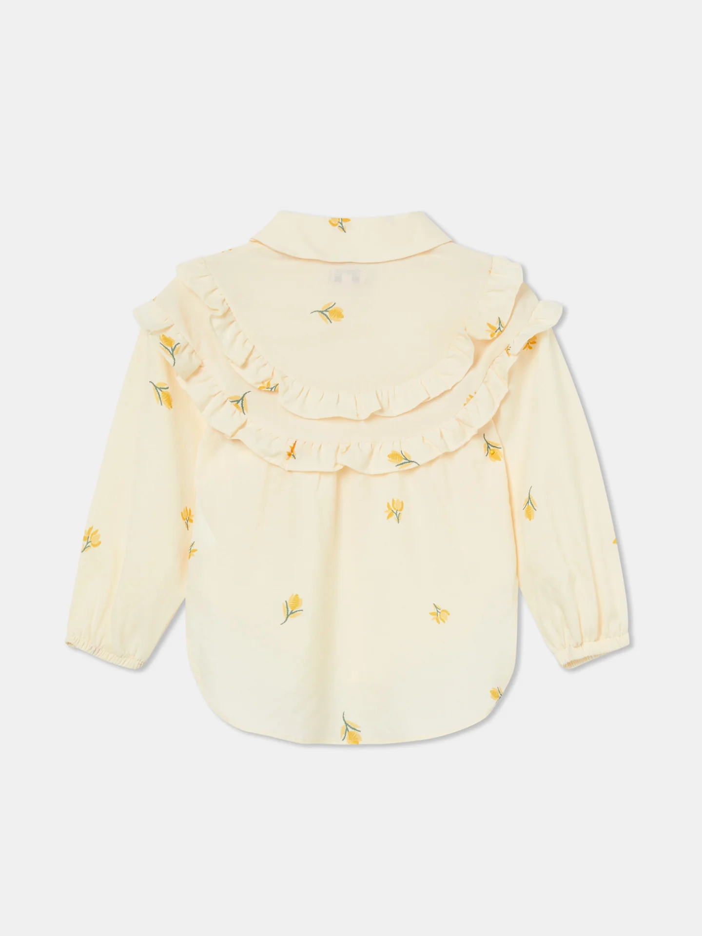 Frills Tiny Flowers Blouse - Image 2
