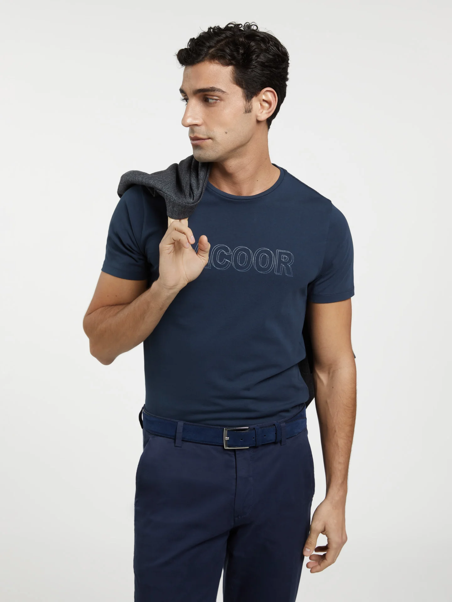 Garment Dye T-shirt with Branding - Image 2