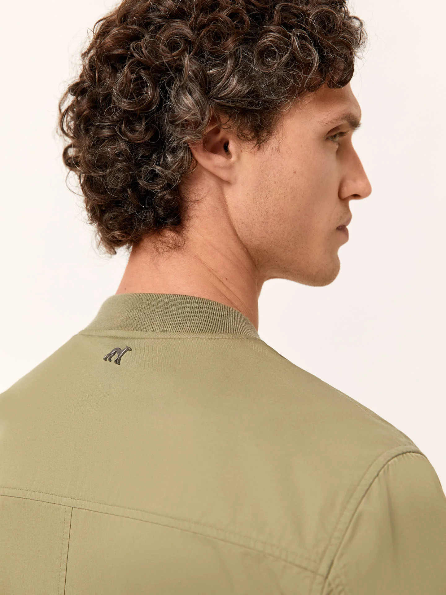 Garment Wash Light Weight Bomber Jacket - Image 9
