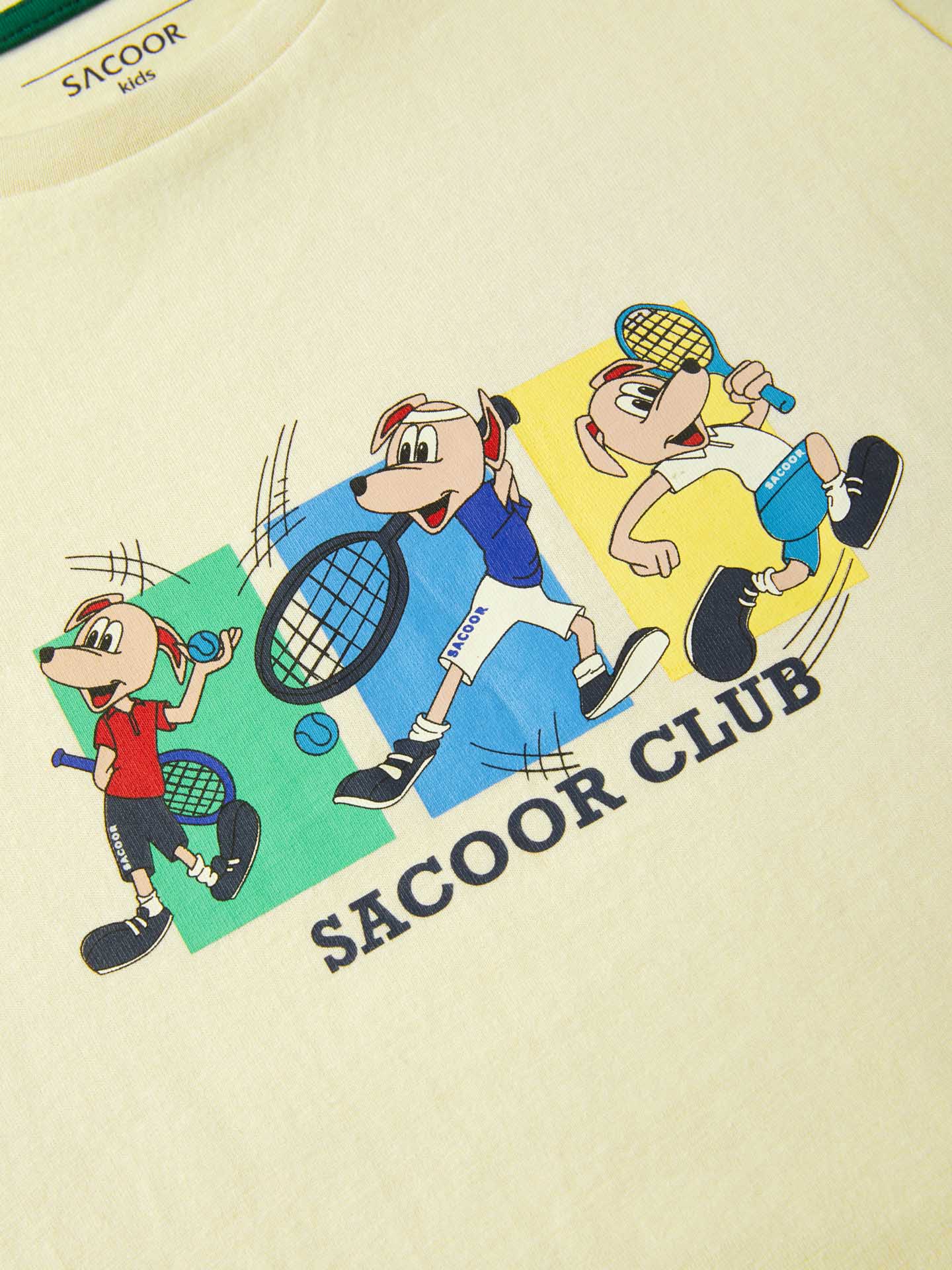 Greig Tennis Print T-shirt - Image 3