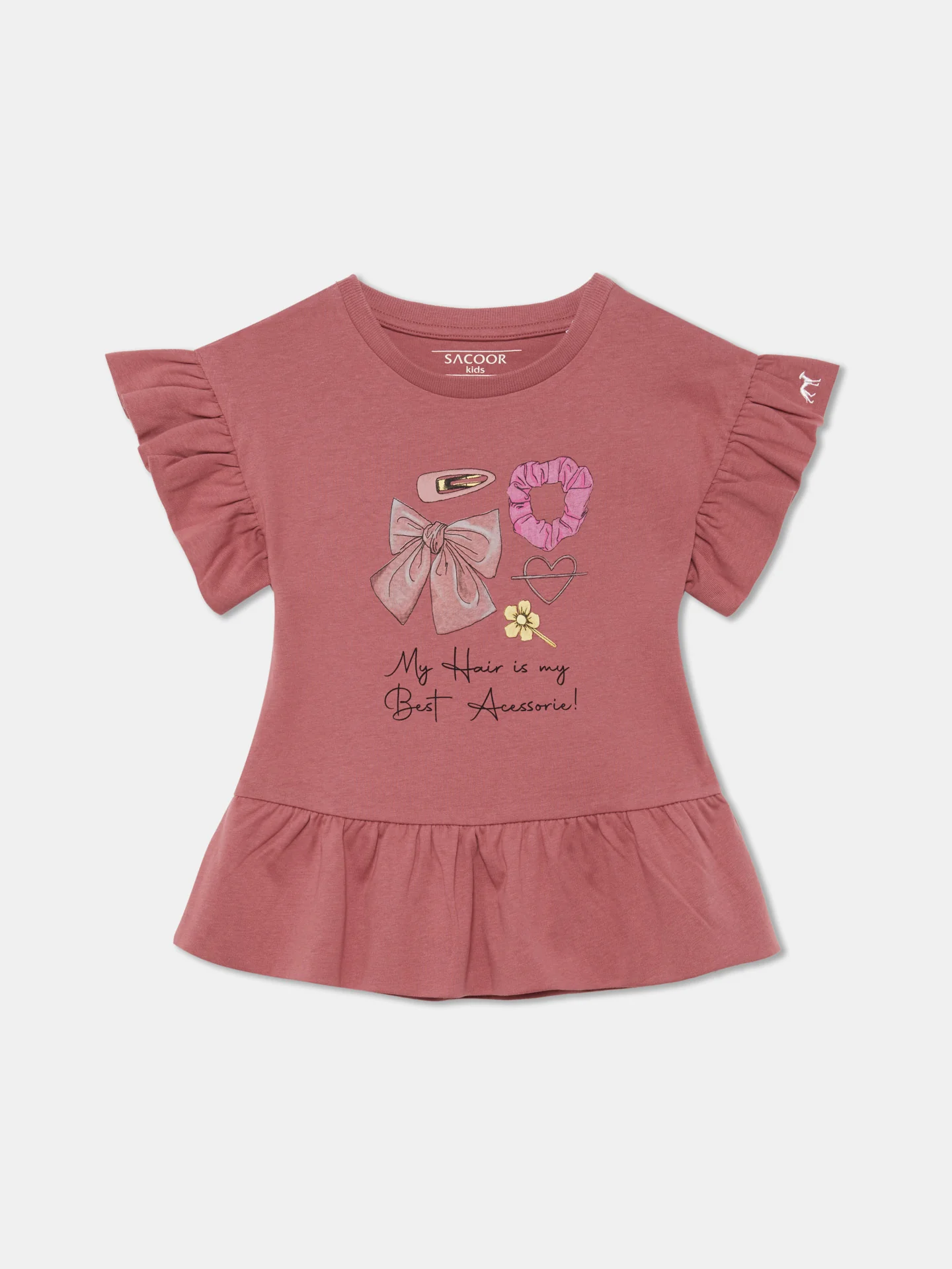 Hair Accessories Print T-shirt - Image 7