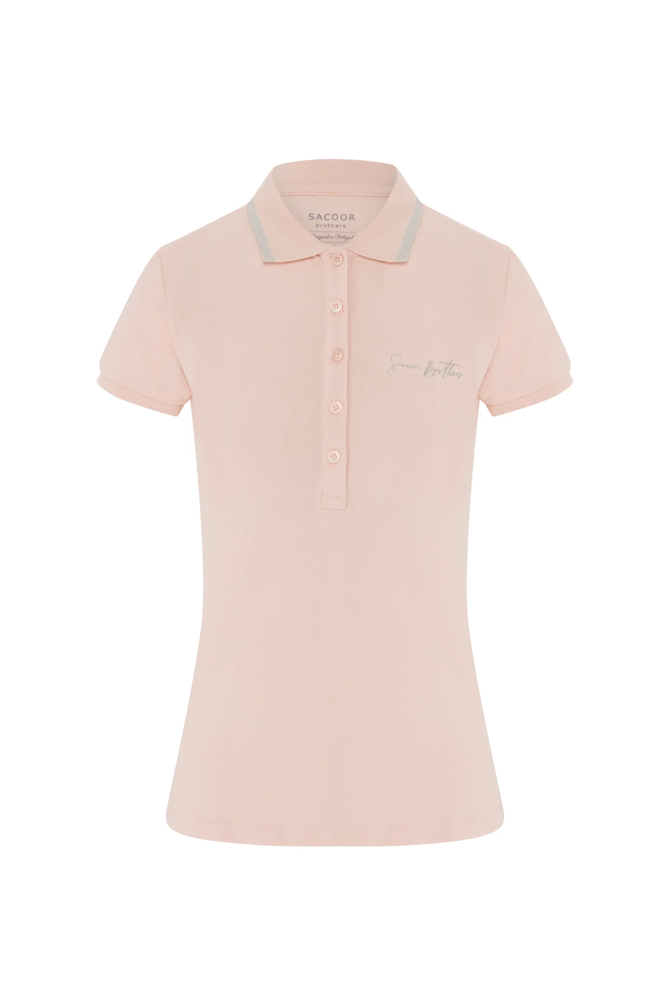 Handwritten logo-embroidered piquet polo shirt - Image 11