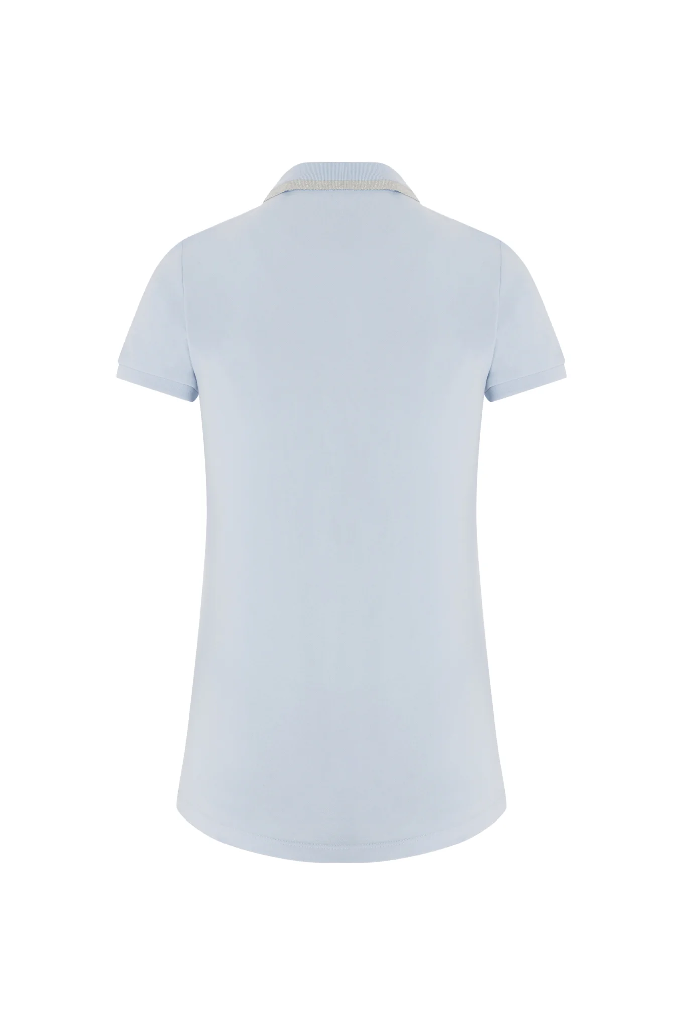Handwritten logo-embroidered piquet polo shirt - Image 6