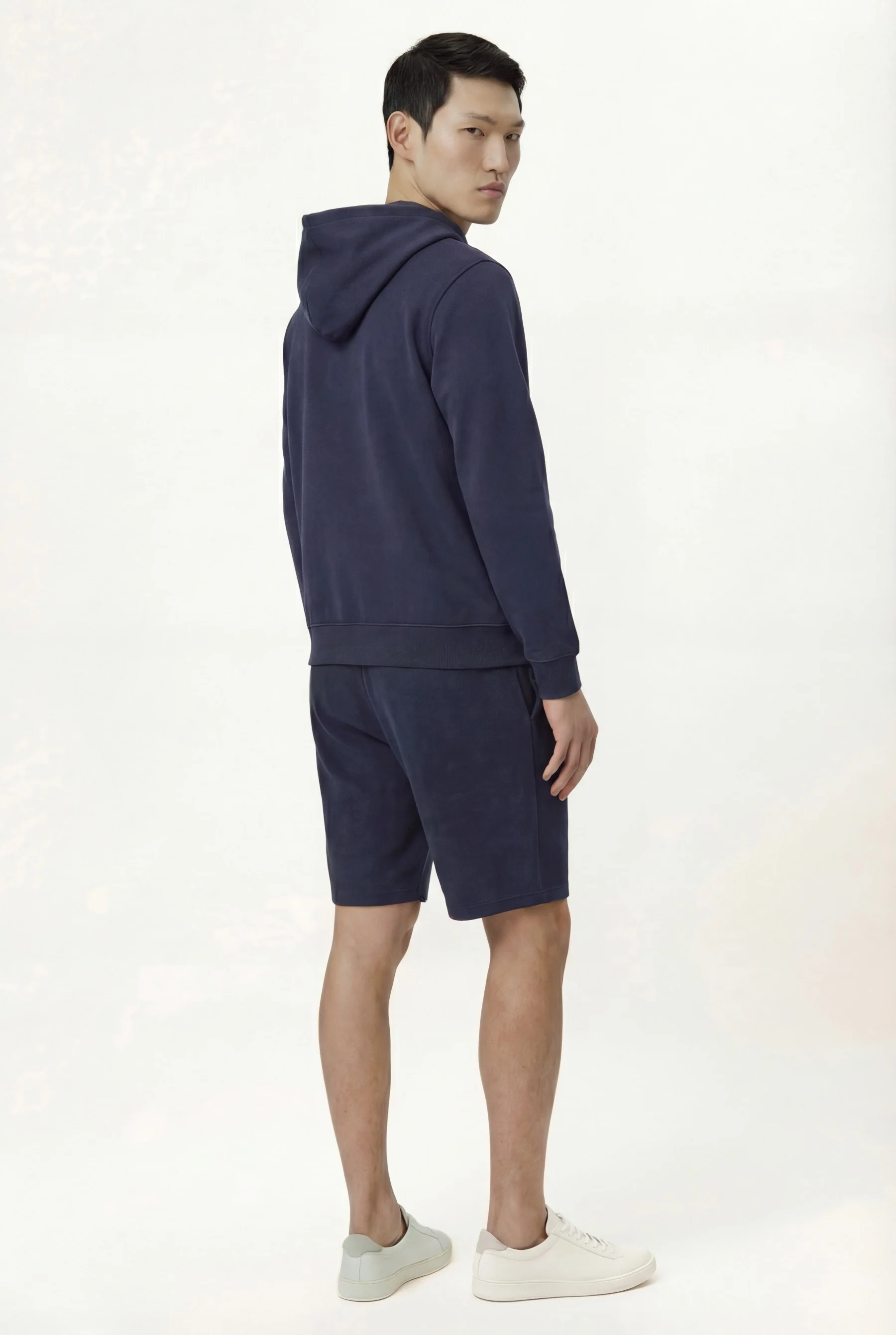 Interlock Jersey Shorts With Elasticated Waistband And Drawcord - Image 3