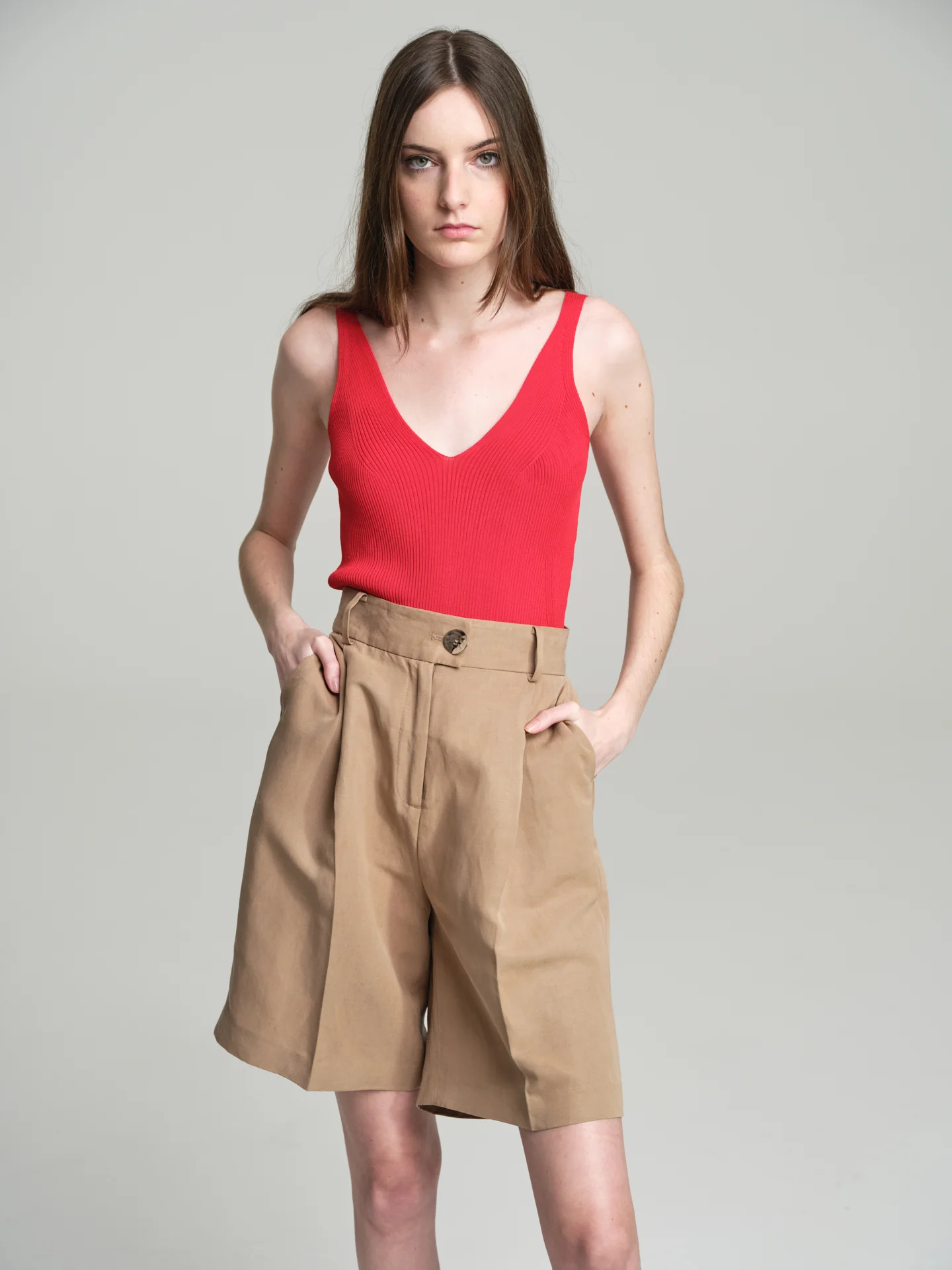 Knitted strappy top - Image 3