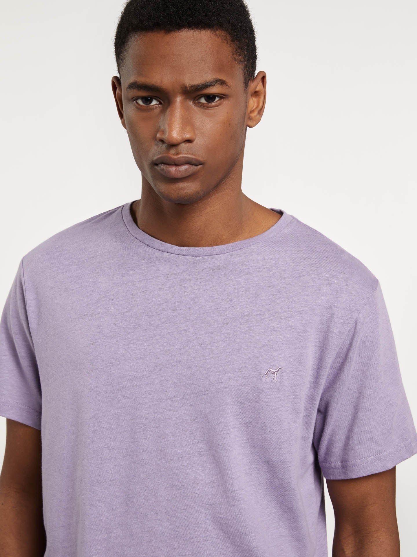 Linen and Cotton blend T-shirt - Image 8