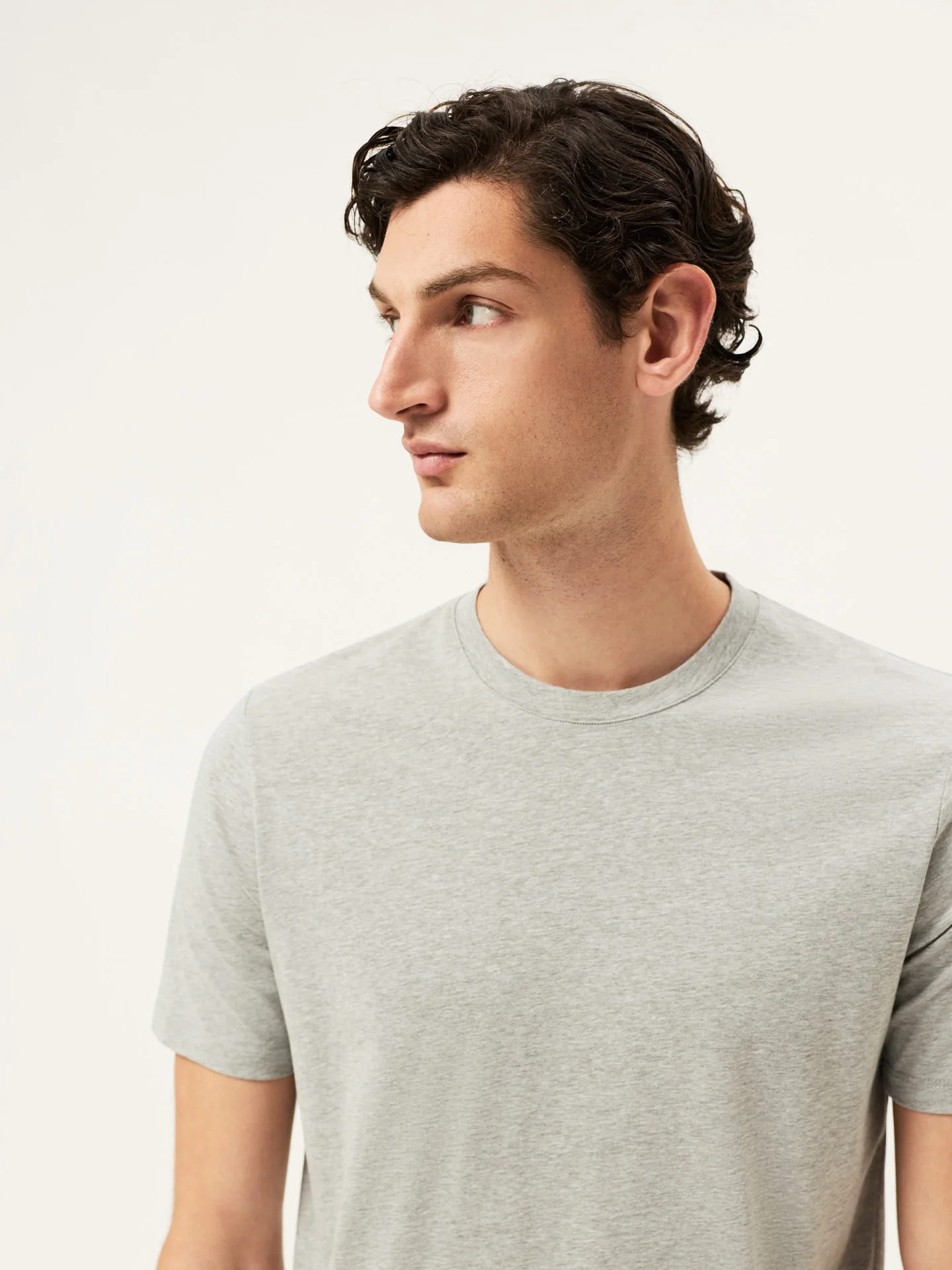 Liquid Cotton Jersey T-Shirt With Flag Label - Image 5