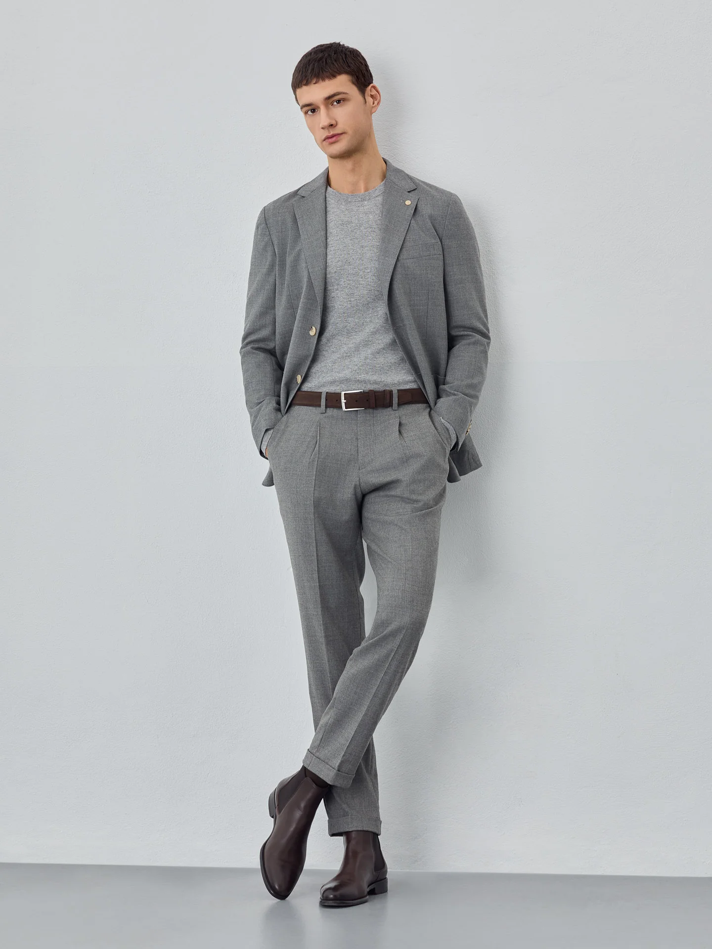 Luxe Leisure Premium Flannel Blazer - Image 4
