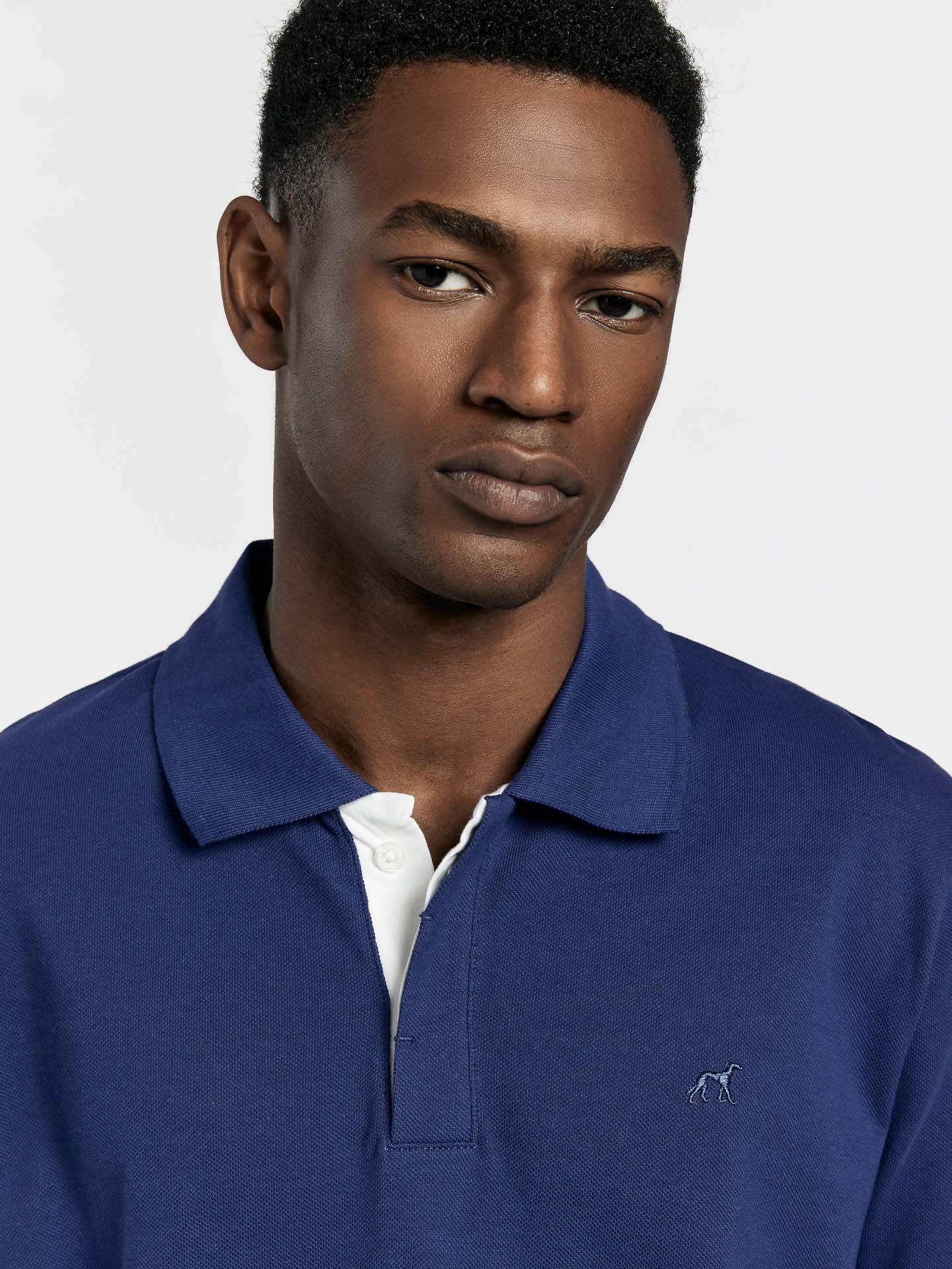 Luxeleisure Edition Regular fit piqué polo shirt - Image 4