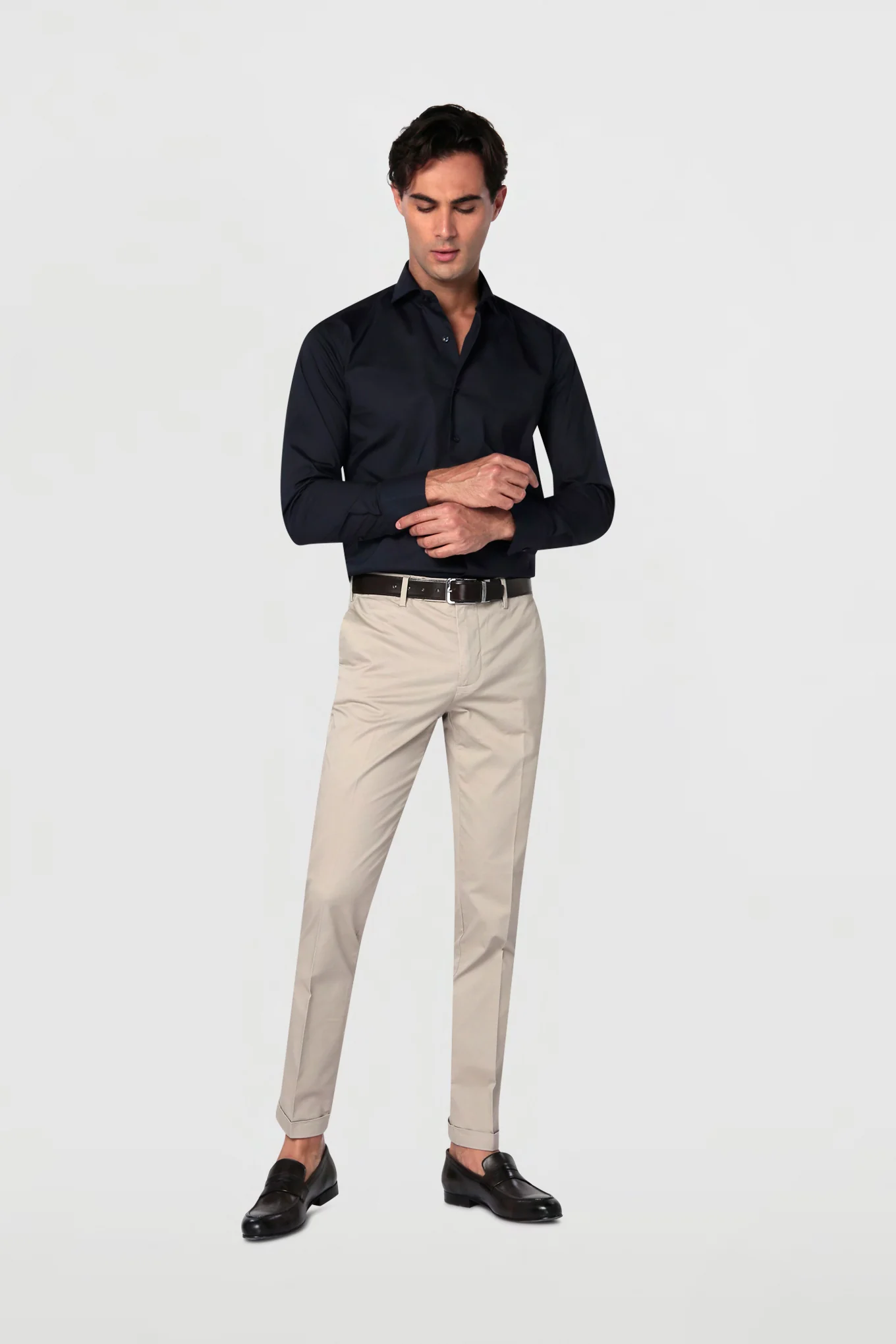 Men's Casual Slim Fit Chino Trousers