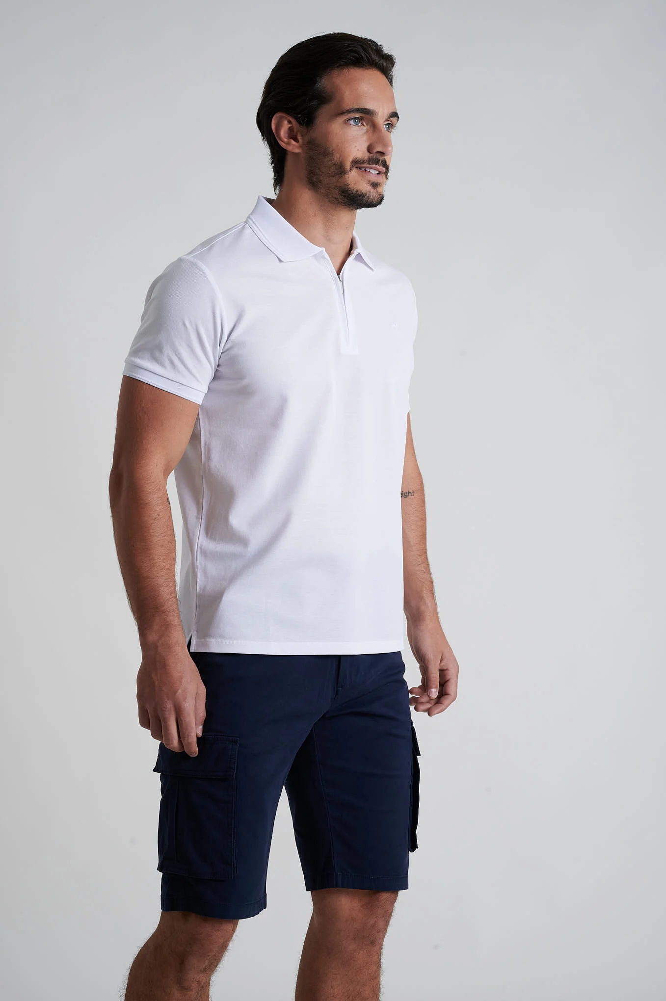 Men's Casual Slim Fit Piqué Polo - Image 4