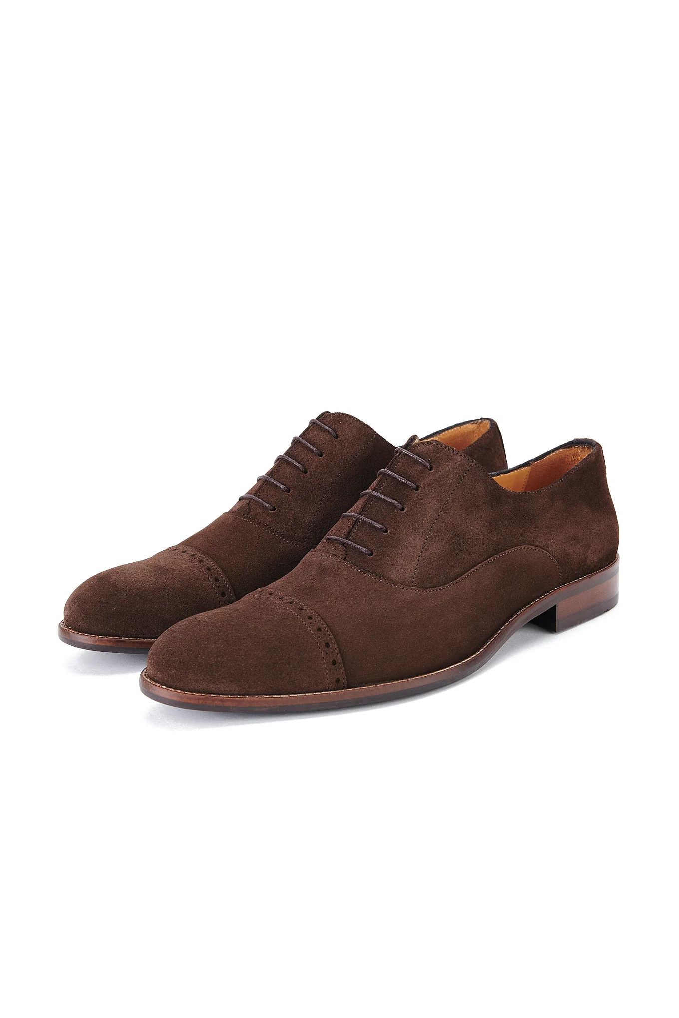 Men's Classic Oxford Shoes in Genuine Suede - Image 2