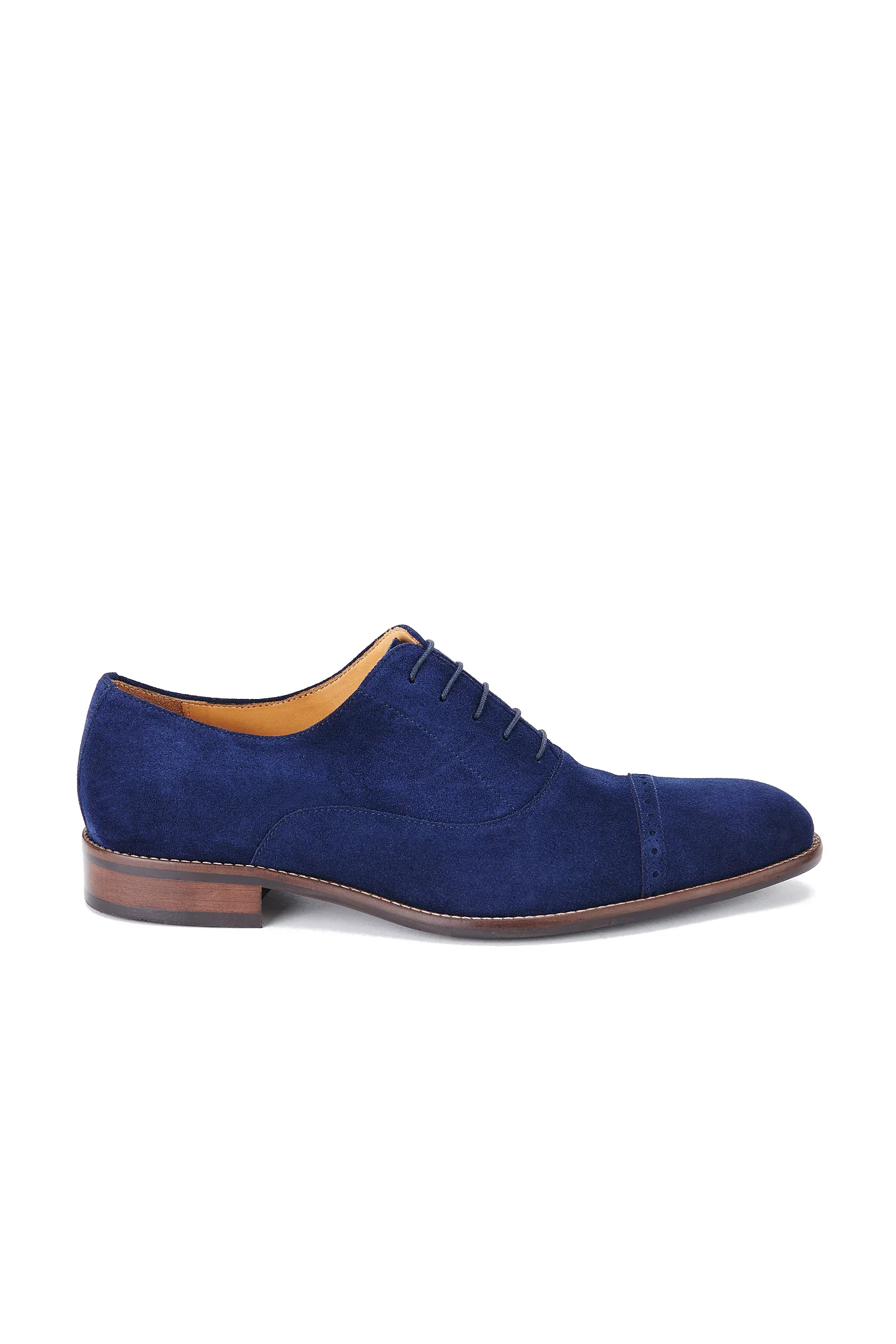 Men's Classic Oxford Shoes in Genuine Suede - Image 6