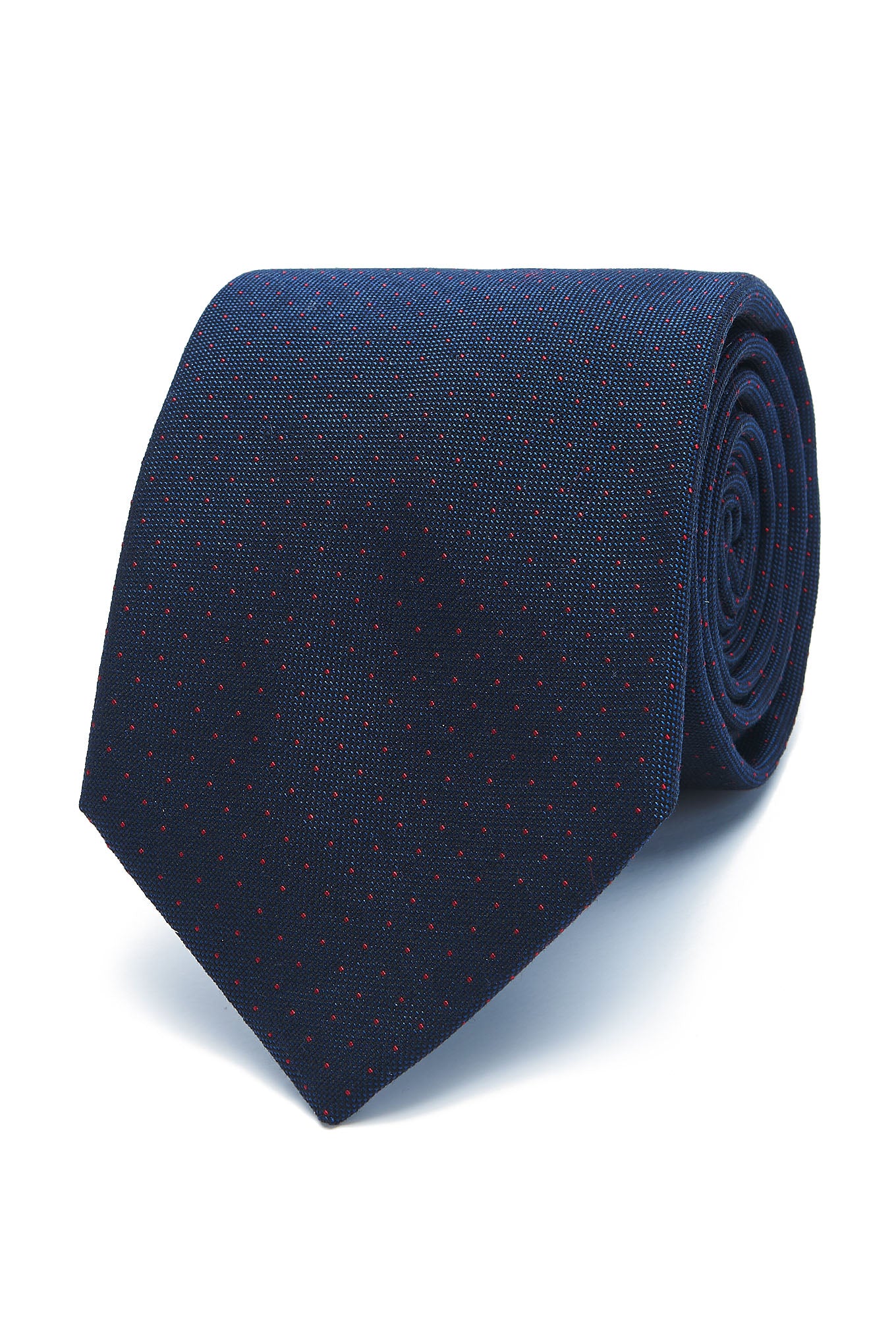 Men's Classic Tie in Cotton and Silk - Image 5