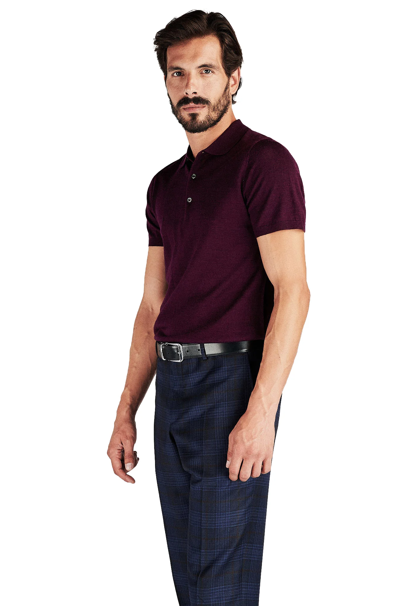 Men's Regular Fit Casual Mesh Polo - Image 3