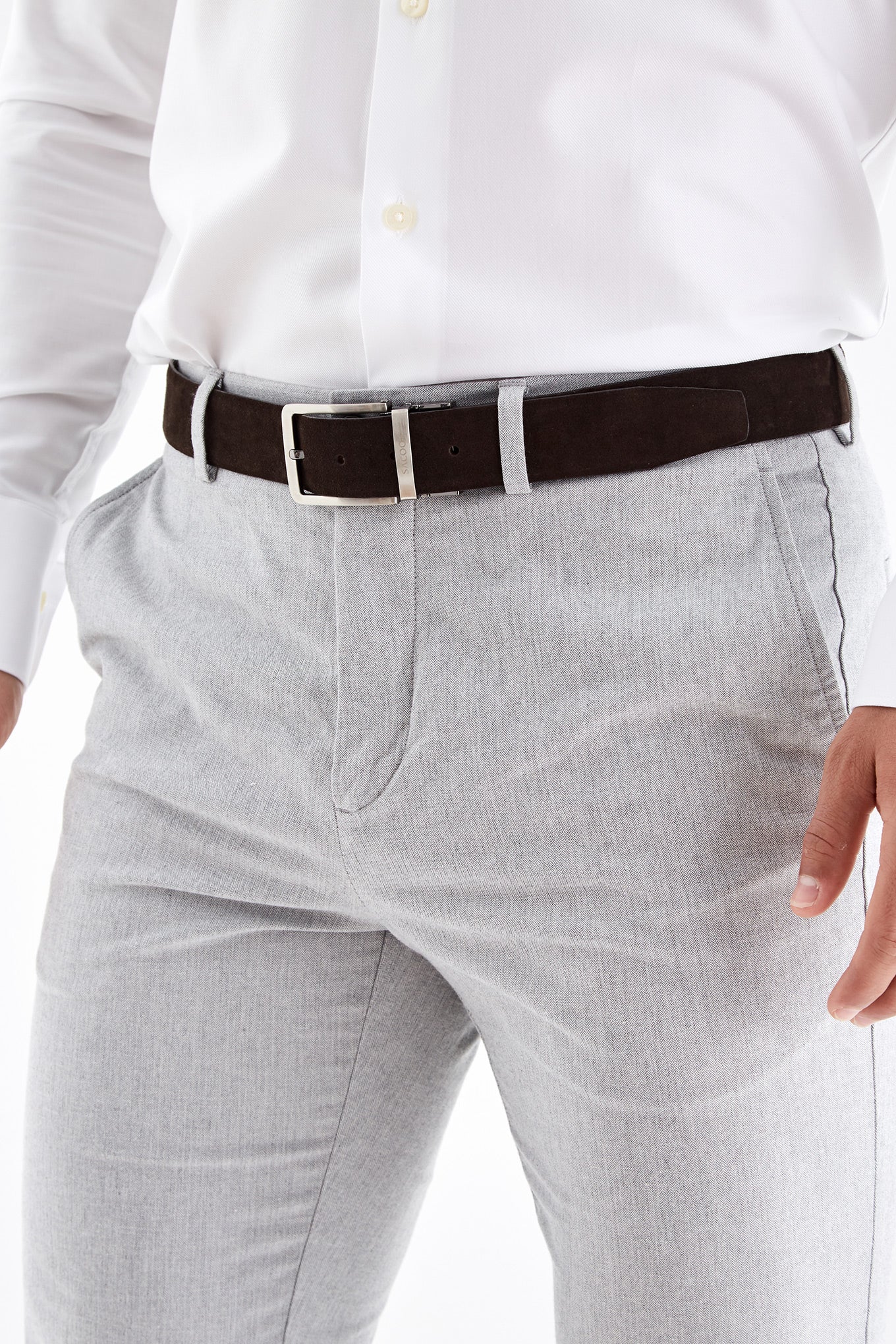 Men's Slim Chino Trousers - Image 4