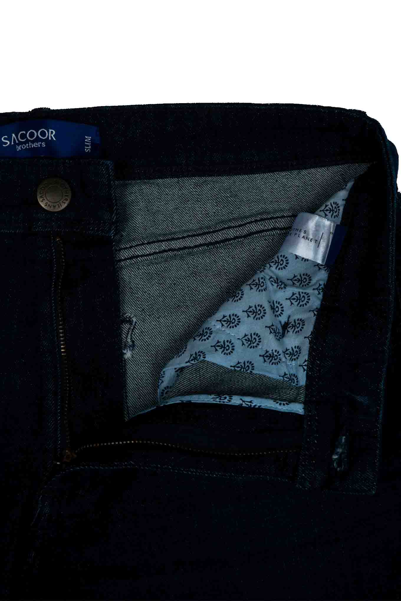 Men's Slim Fit Casual Jeans - Image 3