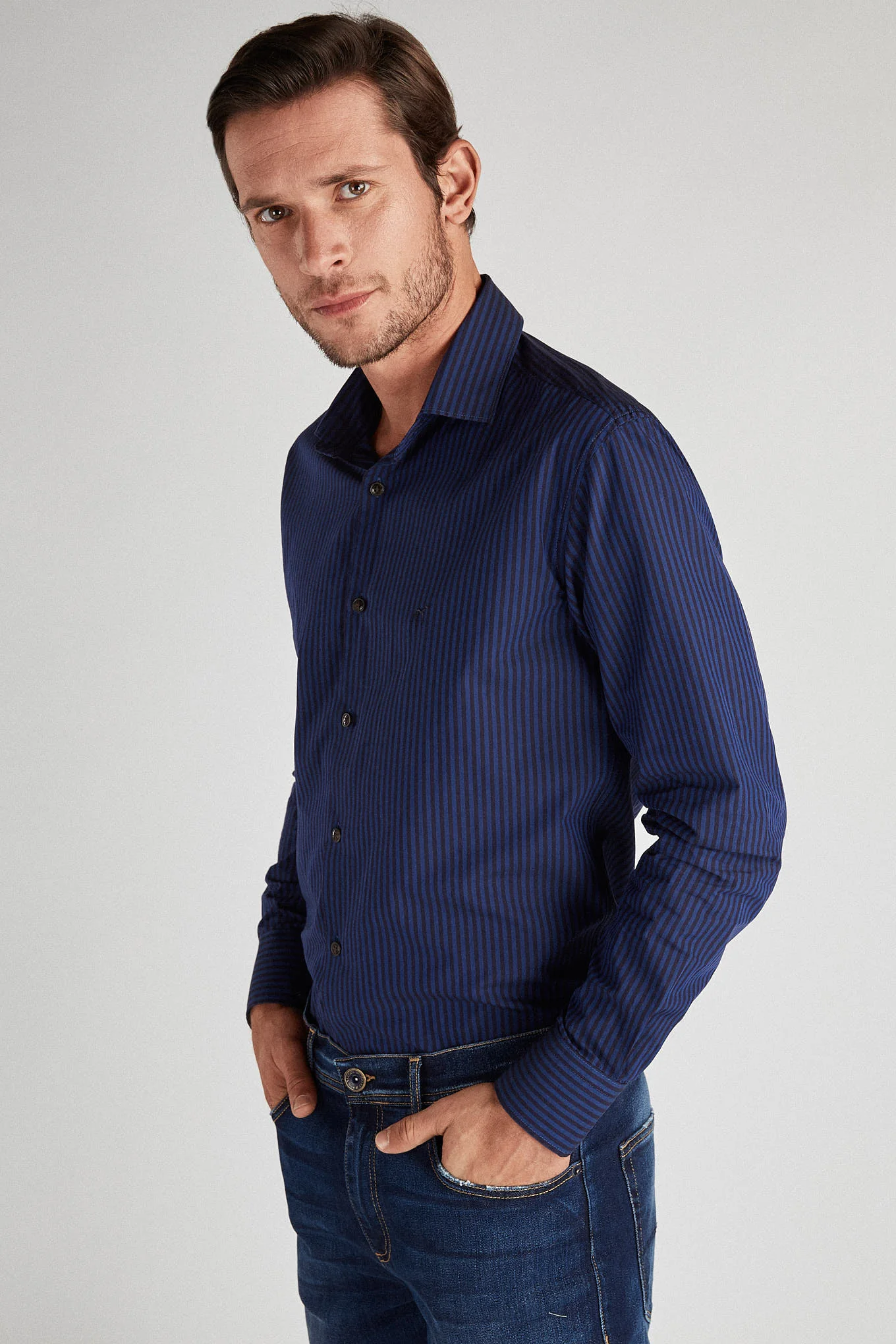 Men's Slim Fit Sport Shirt - Image 3