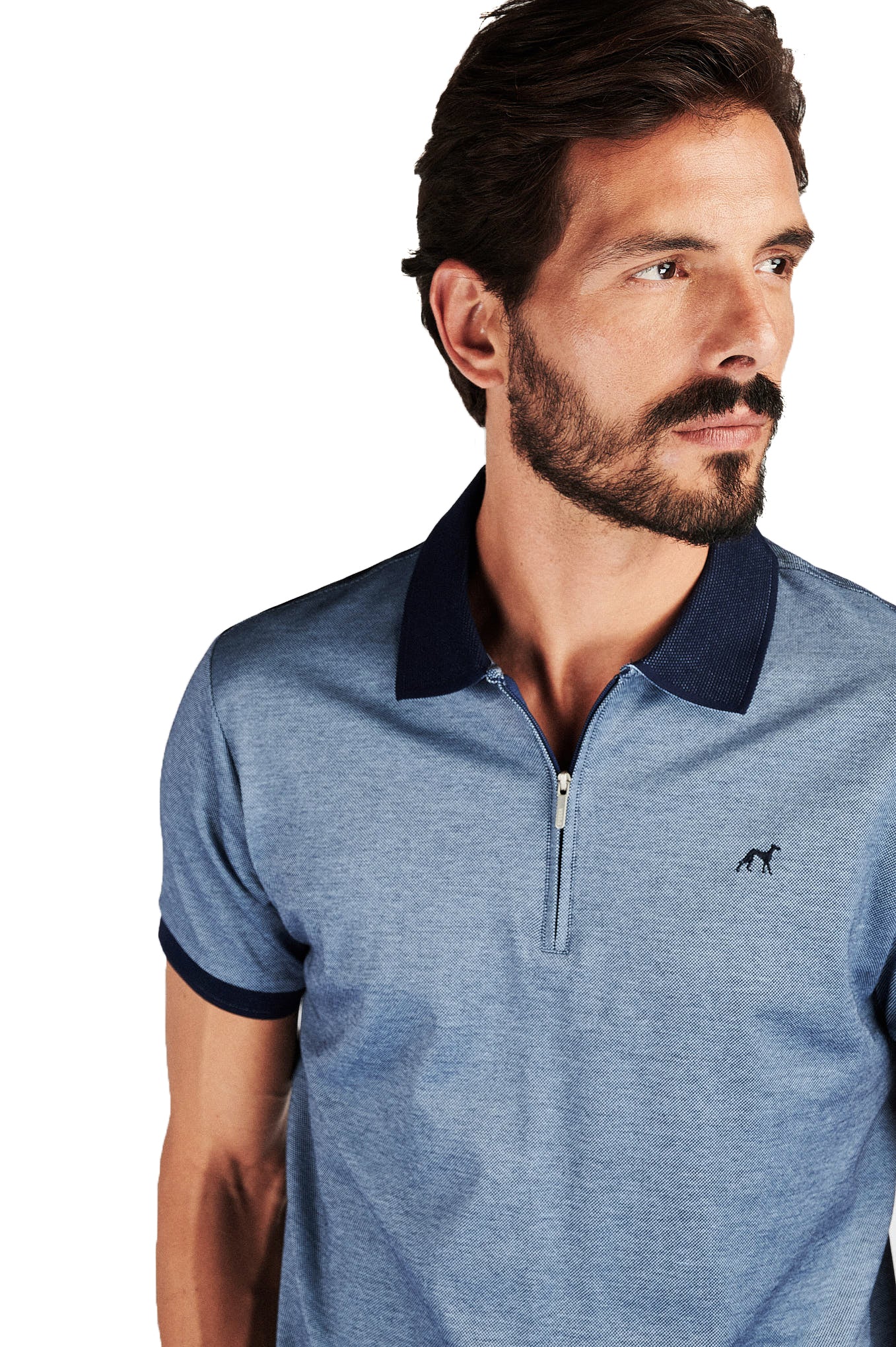 Men's Sport Piqué Slim Fit Polo Shirt in Mercerized Cotton - Image 6