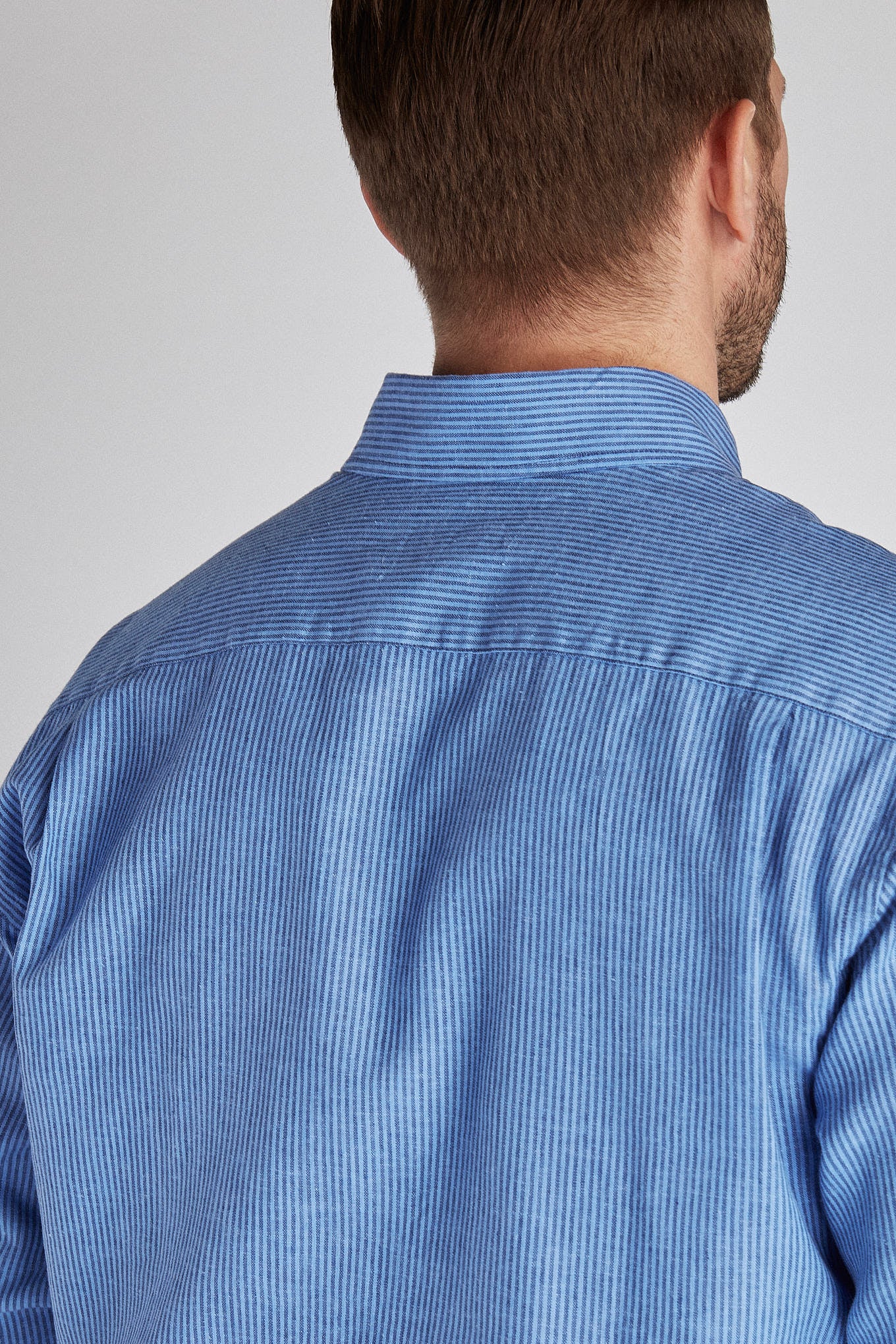 Men's Sport Regular Fit Linen and Cotton Shirt - Image 5