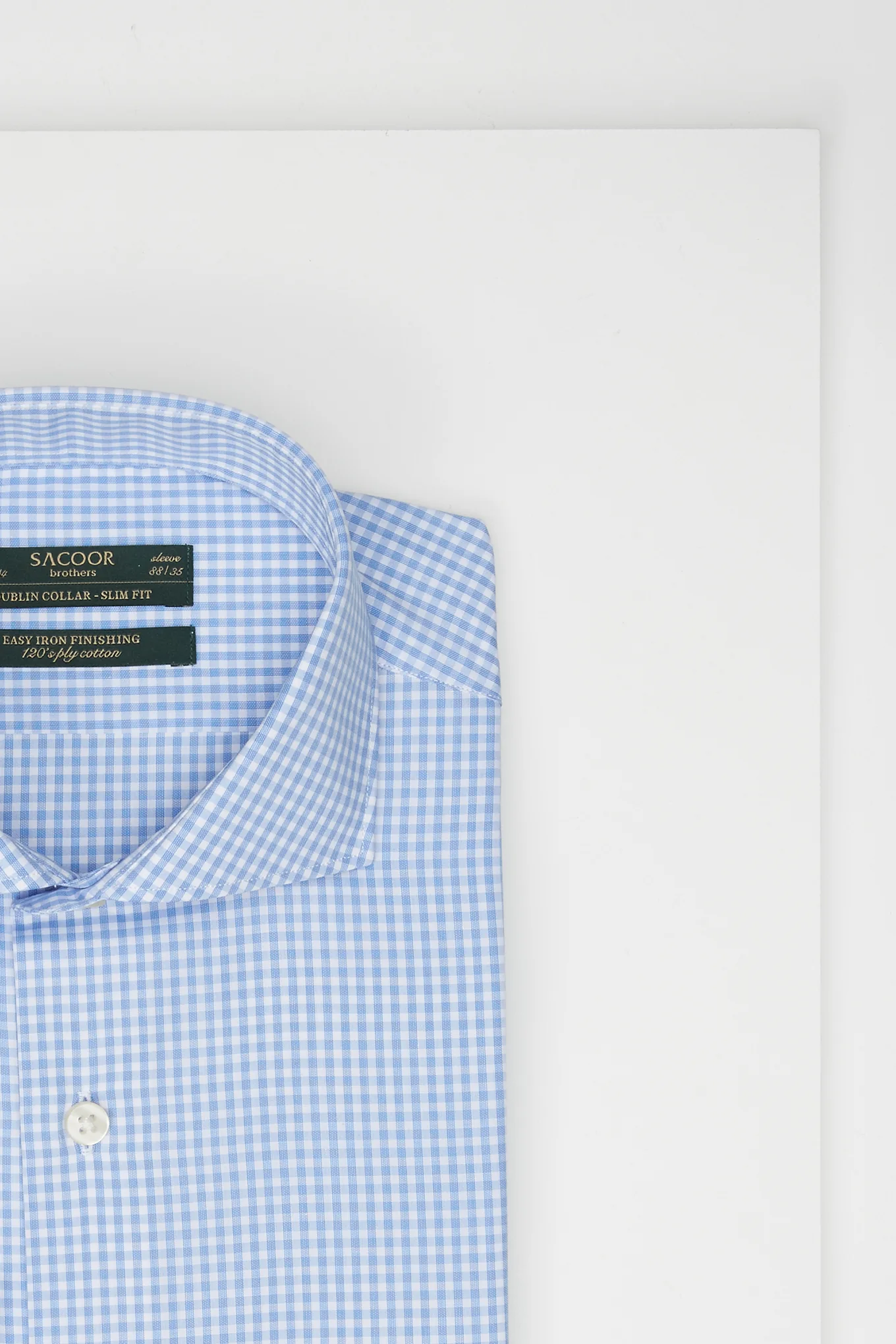 Men's Square Pattern Dublin Shirt - Image 3