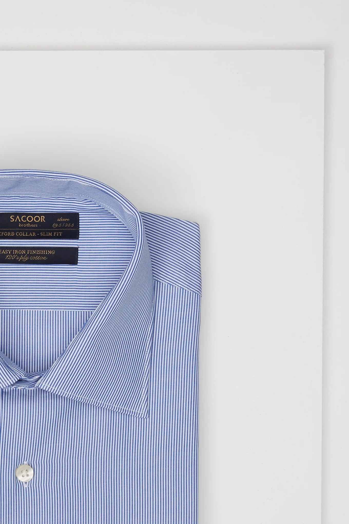 Men's Striped Oxford Shirt - Image 2