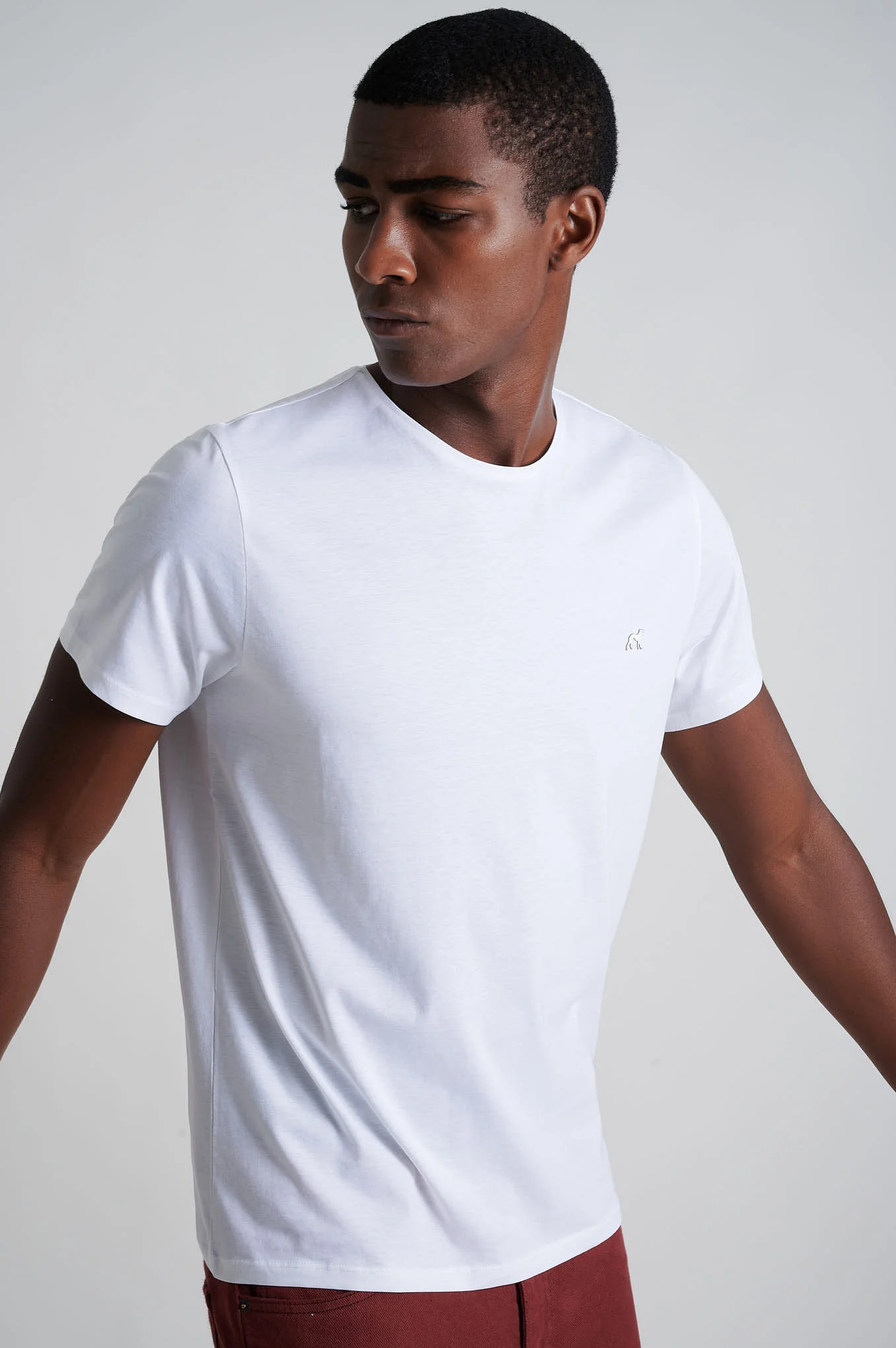 Mercerized cotton short sleeves t-shirt - Image 13
